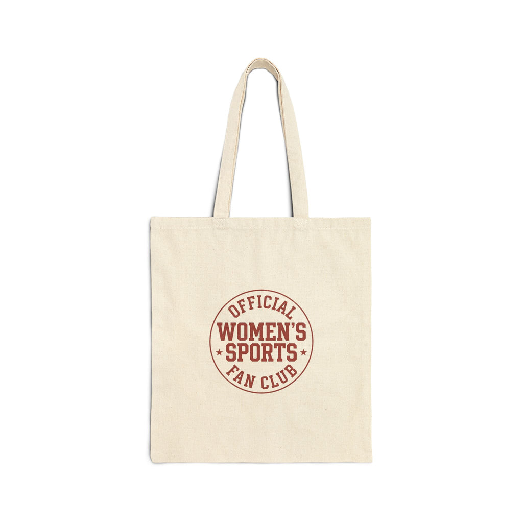 Women's Sports Fan Club Tote | Canvas womens sports fandom tote