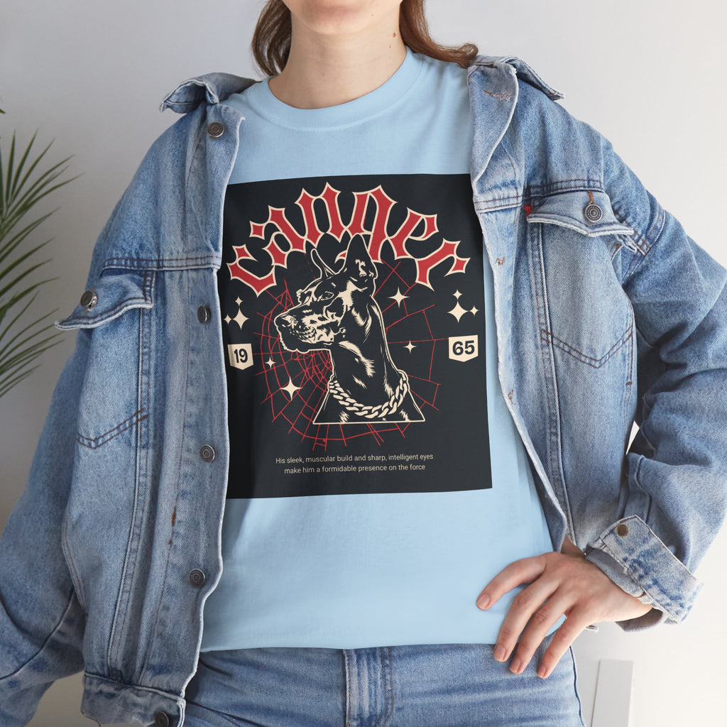 Vintage Gothic Cat Tee — 'Witchery' Retro Occult Graphic T-Shirt