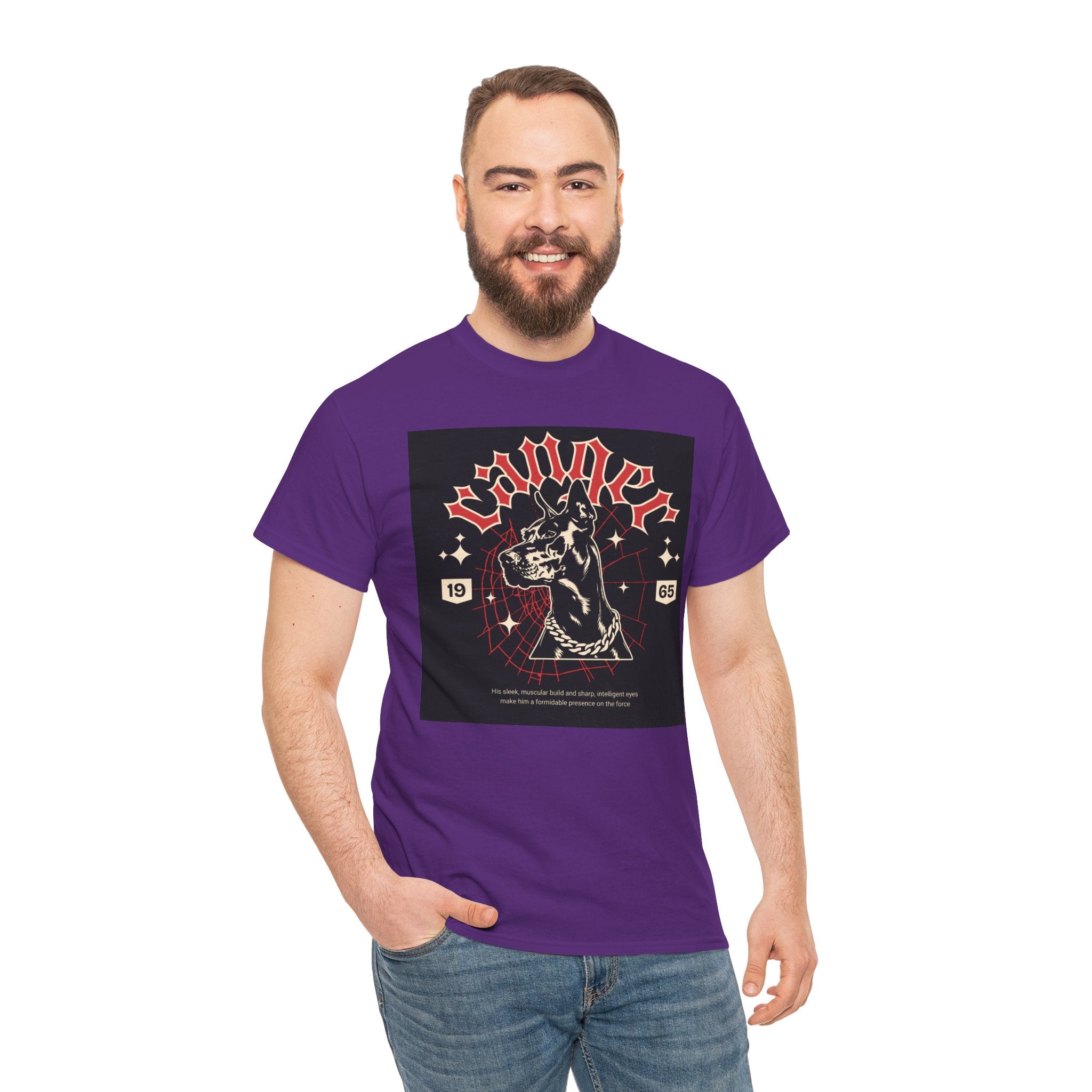 Vintage Gothic Cat Tee — 'Witchery' Retro Occult Graphic T-Shirt