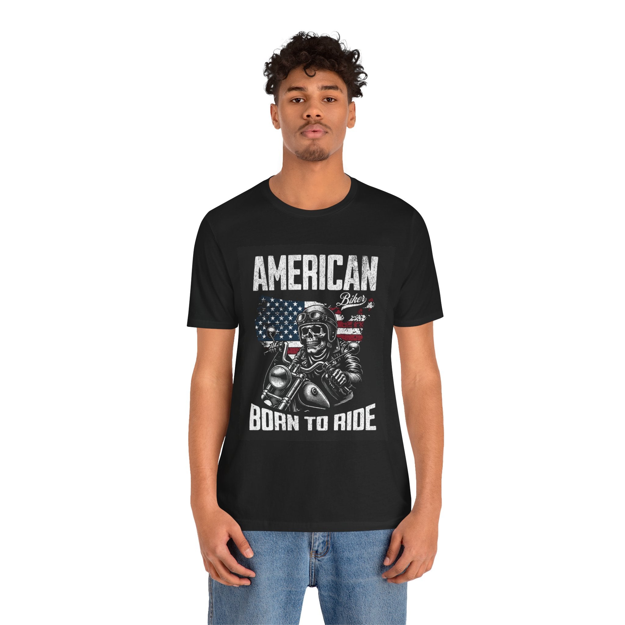 Born to Ride American Biker T-Shirt
