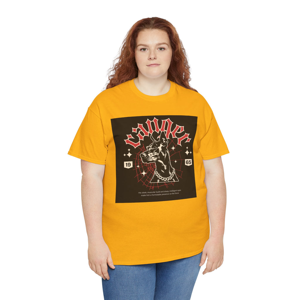 Vintage Gothic Cat Tee — 'Witchery' Retro Occult Graphic T-Shirt