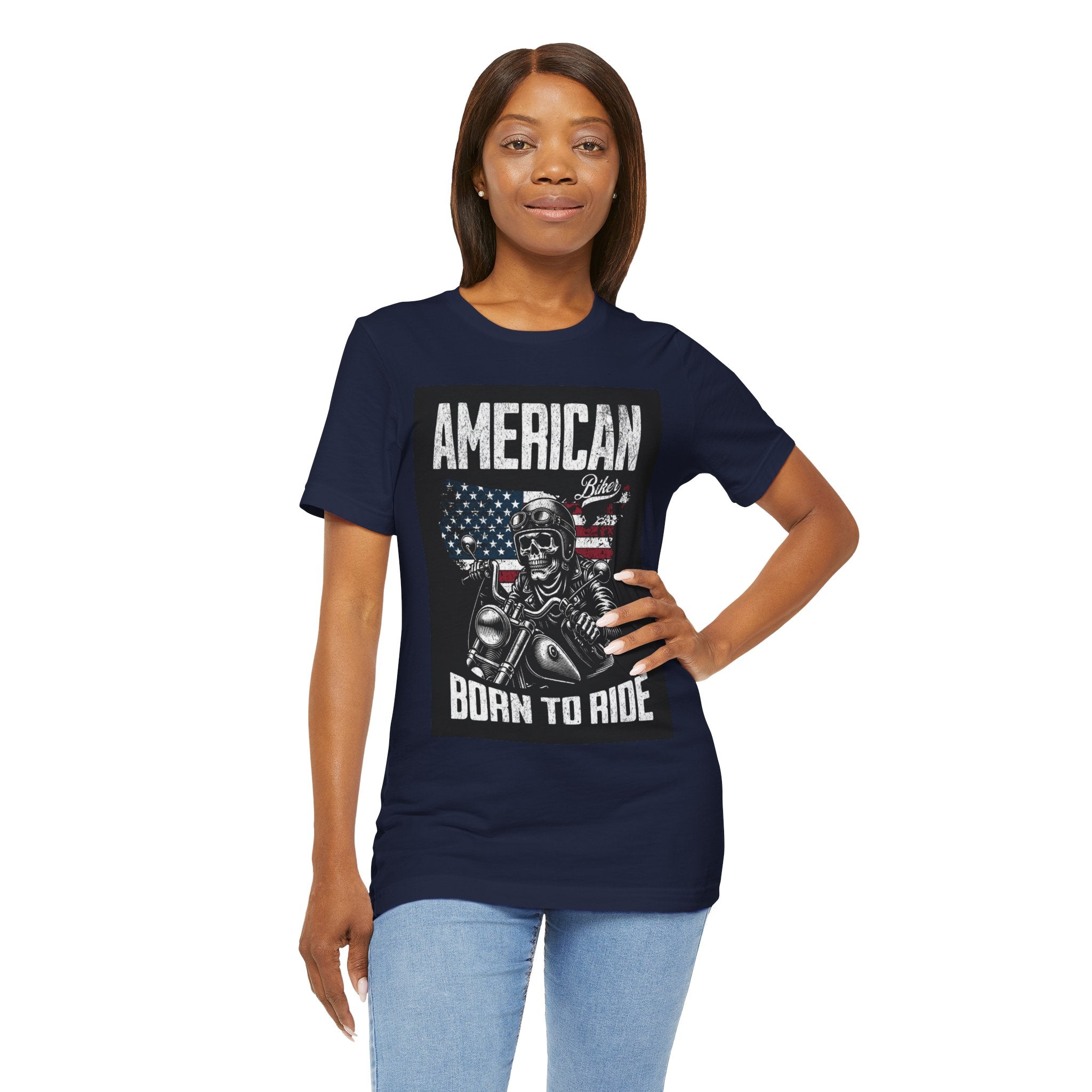 Born to Ride American Biker T-Shirt