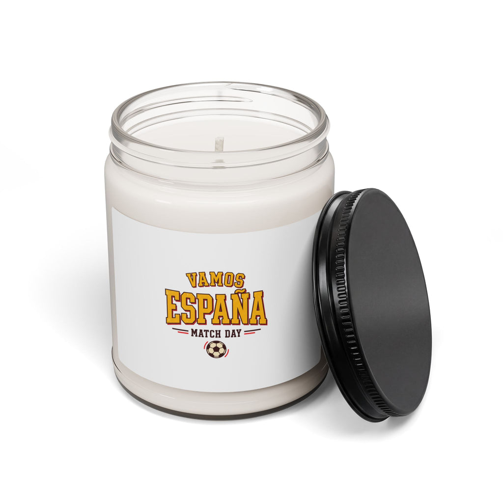 Vamos España Match Day Candle | Spain Soccer Pride, Red Yellow