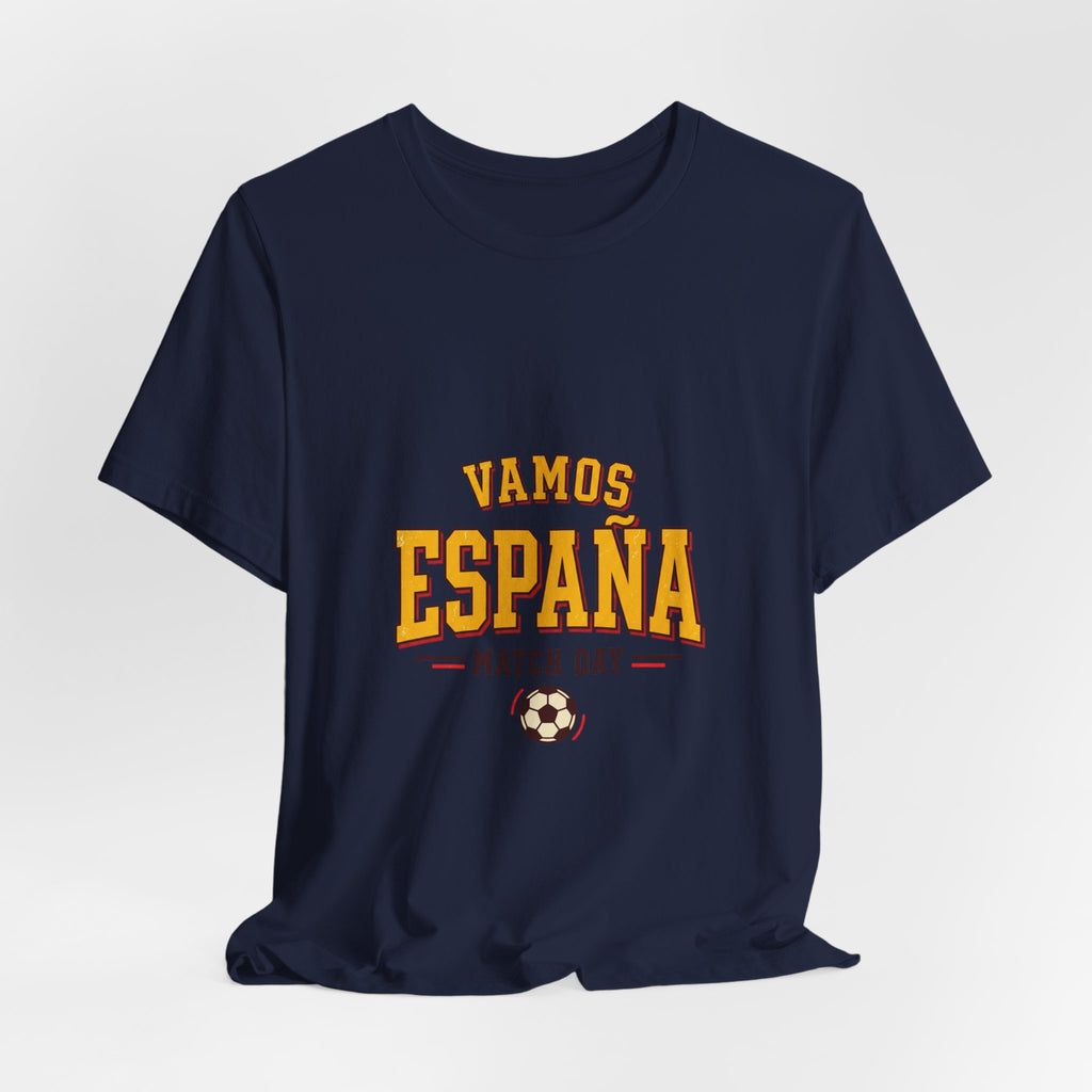 Vamos España Match Day Tee | Spain Soccer Pride, Soccer Fan Shirt