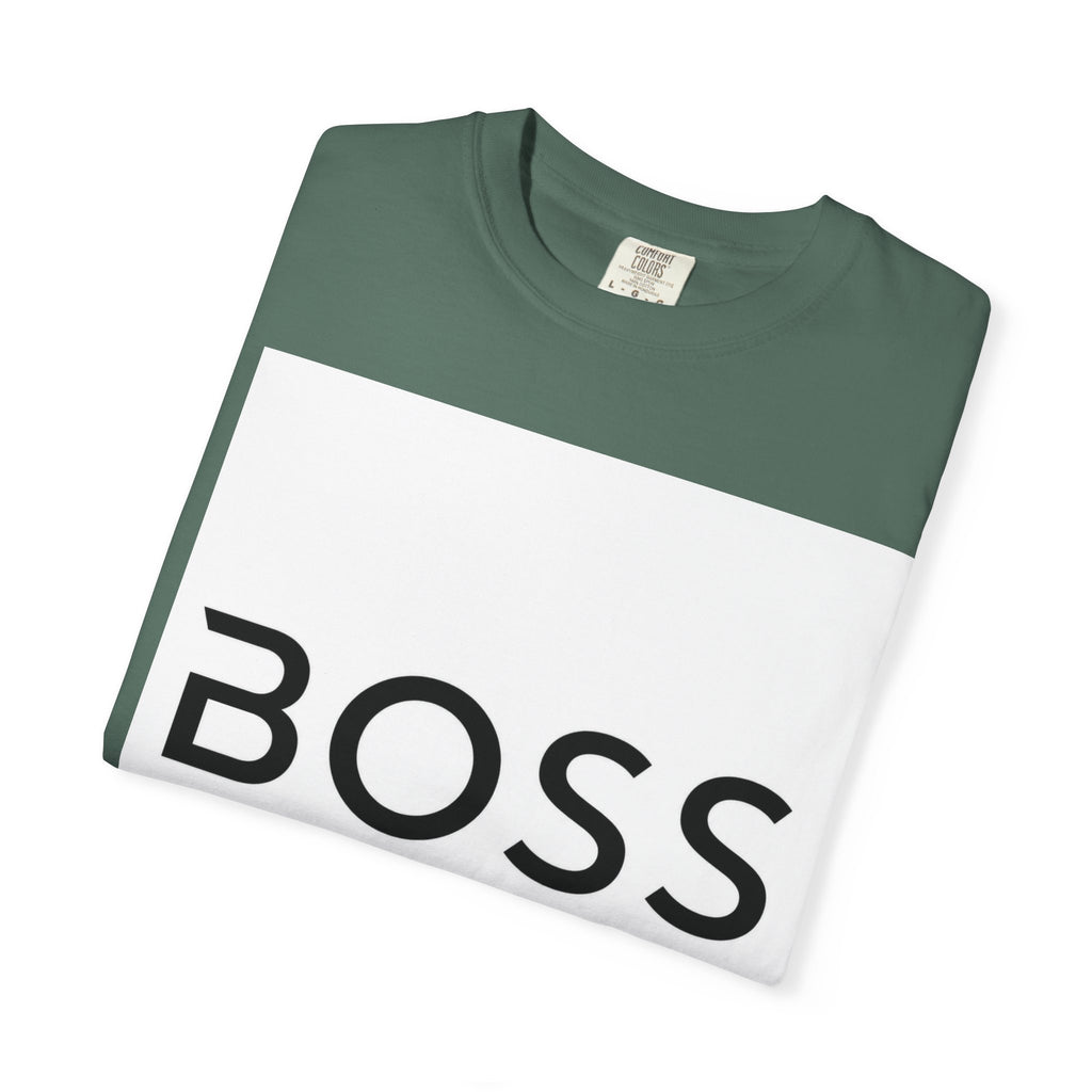 BOSS Graphic T-Shirt — Bold Minimalist Logo Tee for Confident Style
