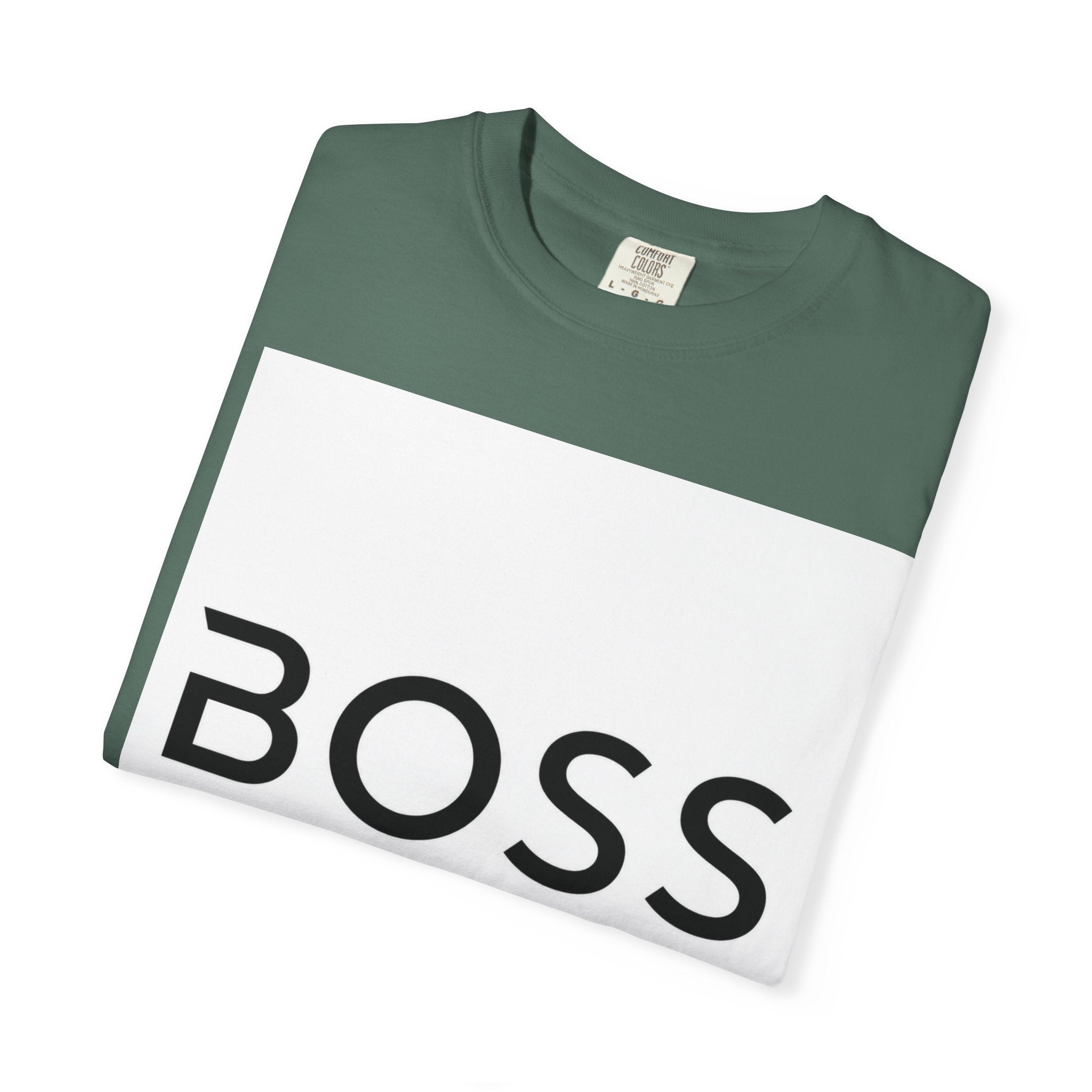 BOSS Graphic T-Shirt — Bold Minimalist Logo Tee for Confident Style