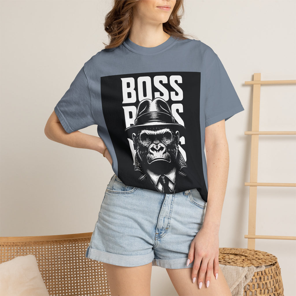 Boss Ape T-Shirt — Graphic "BOSS" Monkey Suit Tee