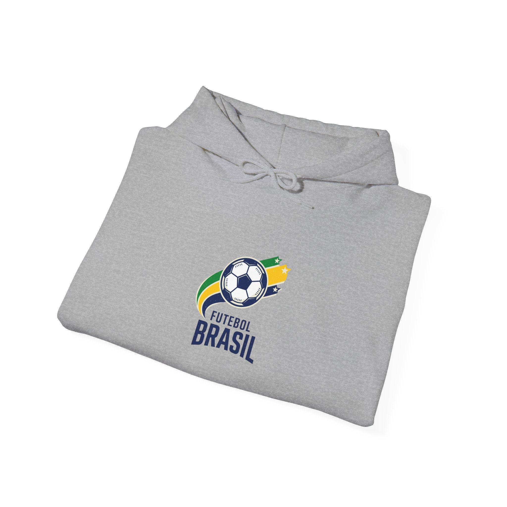 Brasil Soccer Crest Hoodie | Brazil Flag Colors, National Pride