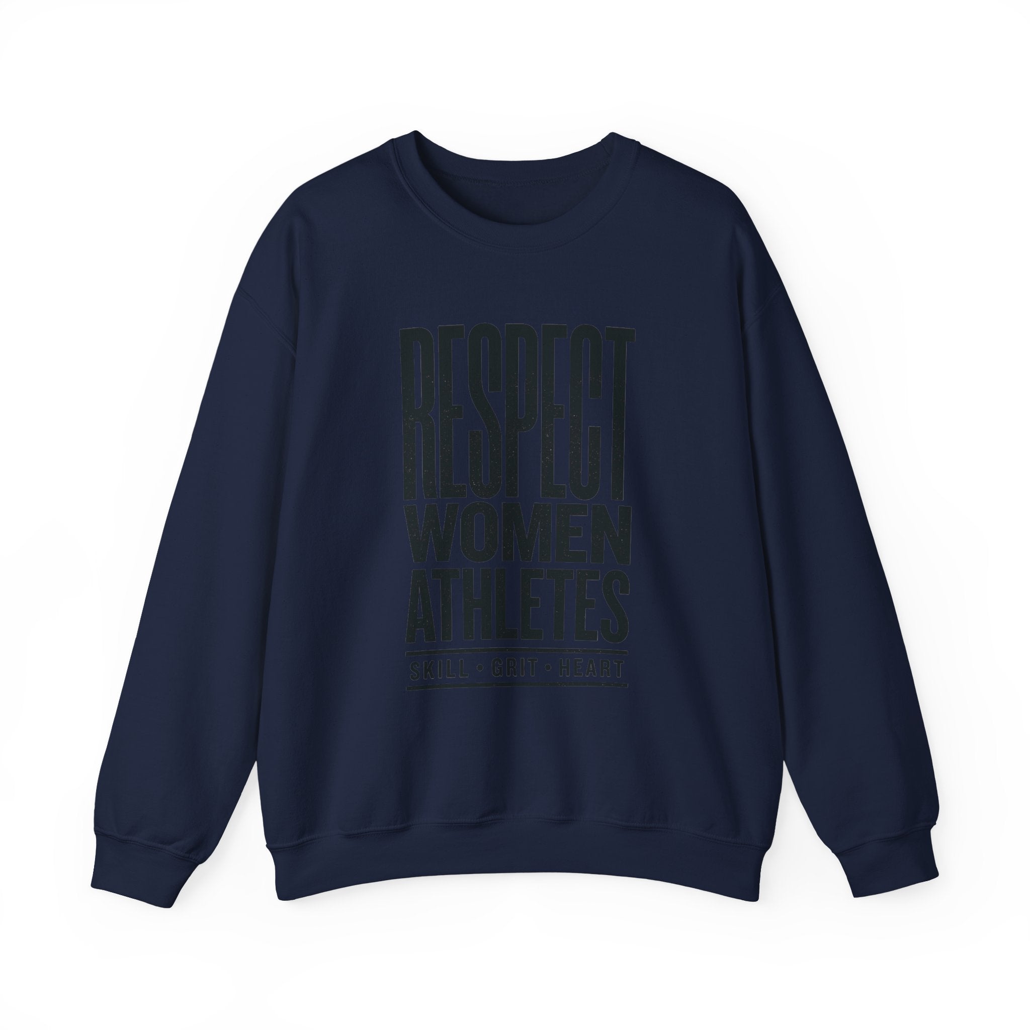 Respect Women Athletes Crewneck Sweatshirt | Women’s Sports Fandom, Athlete Support
