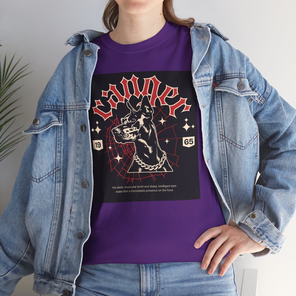 Vintage Gothic Cat Tee — 'Witchery' Retro Occult Graphic T-Shirt