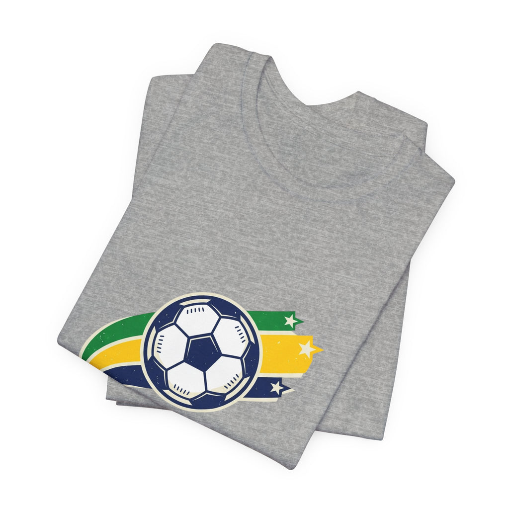 Futebol Brasil Soccer Tee | Brazil Flag Colors, National Pride Shirt