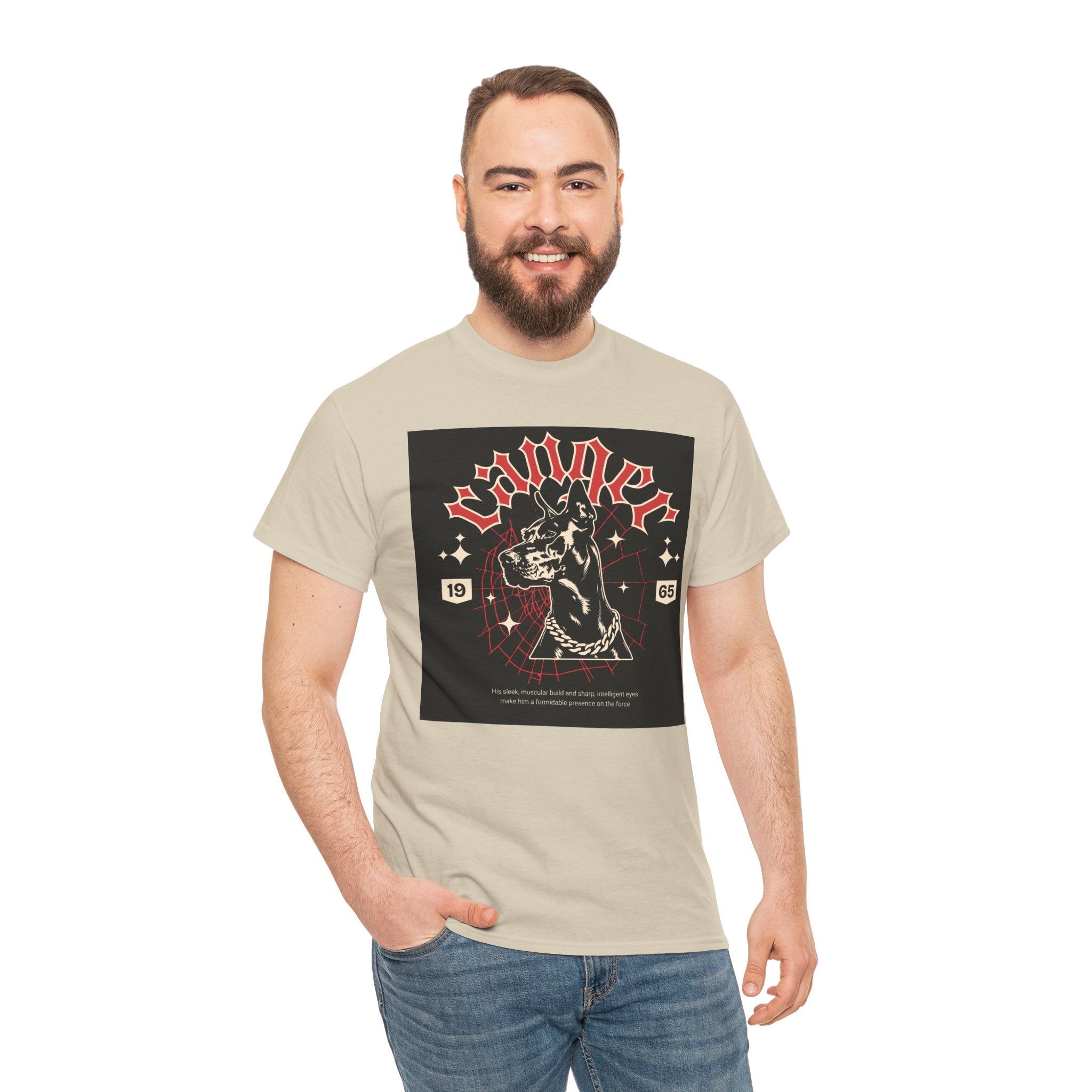 Vintage Gothic Cat Tee — 'Witchery' Retro Occult Graphic T-Shirt