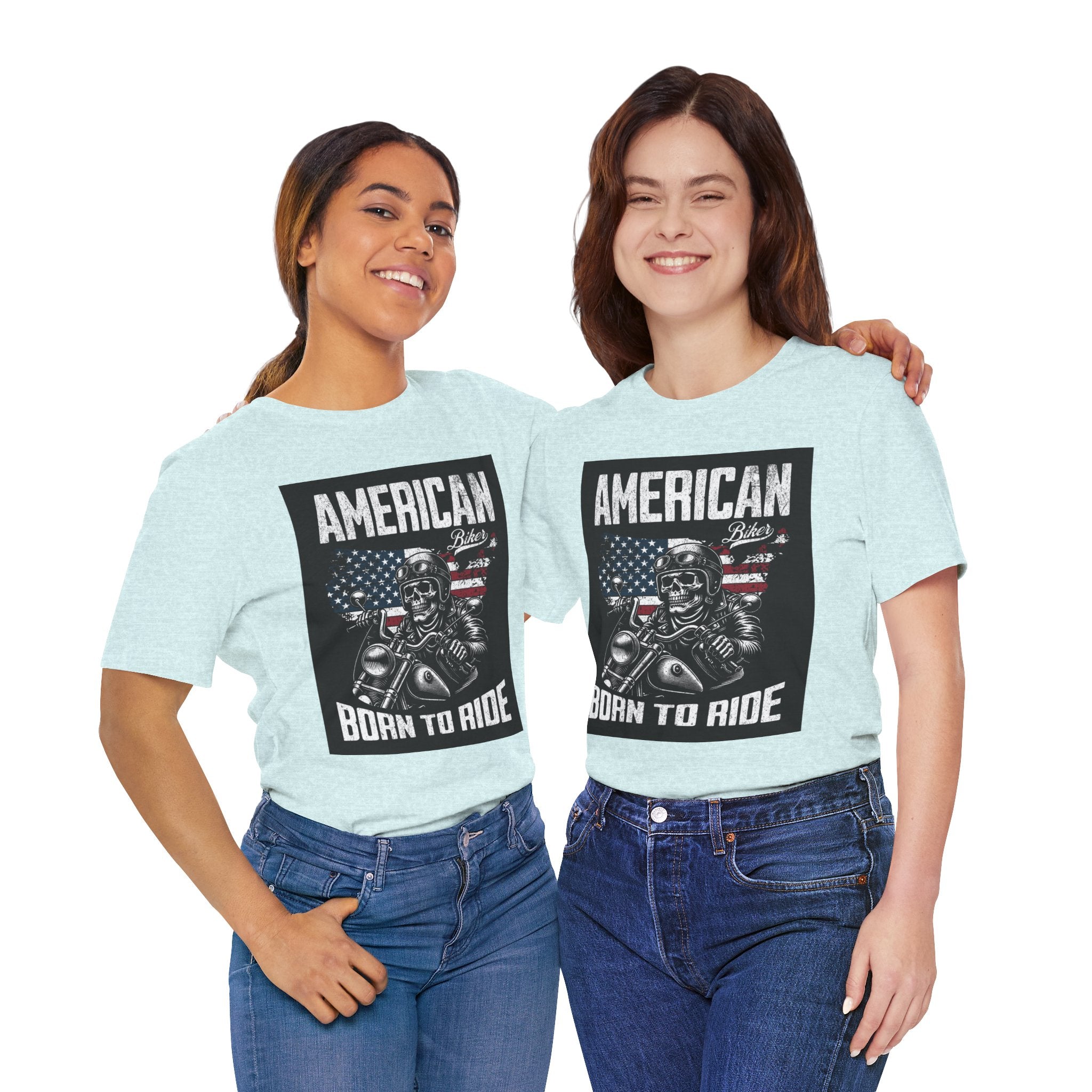 Born to Ride American Biker T-Shirt
