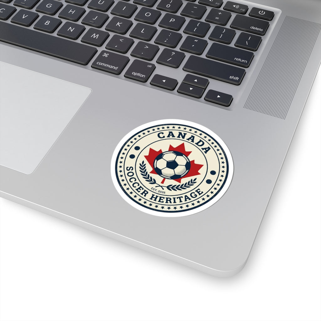 Canada Soccer Heritage Sticker | Retro Soccer, 2026 Host Country Pride