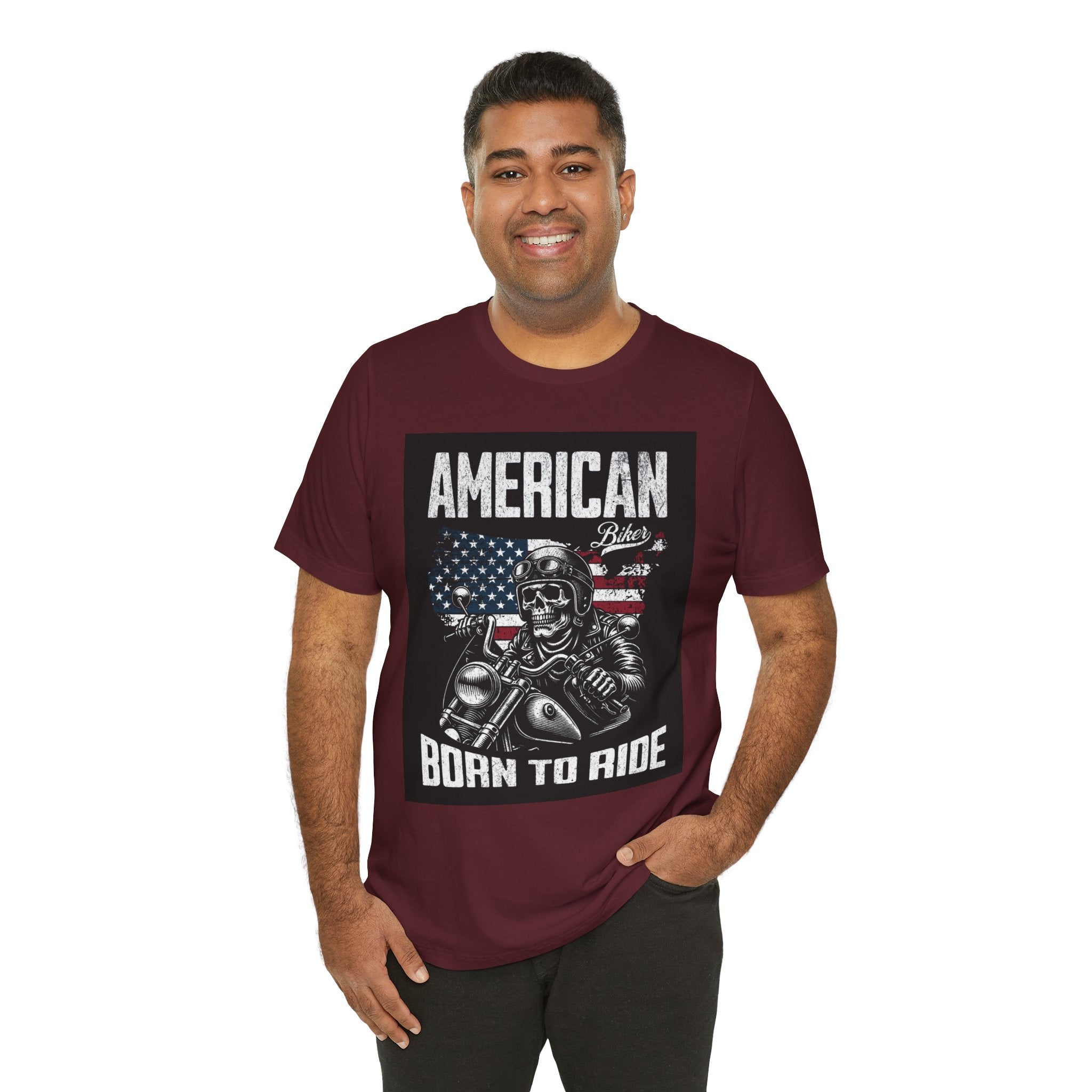 Born to Ride American Biker T-Shirt