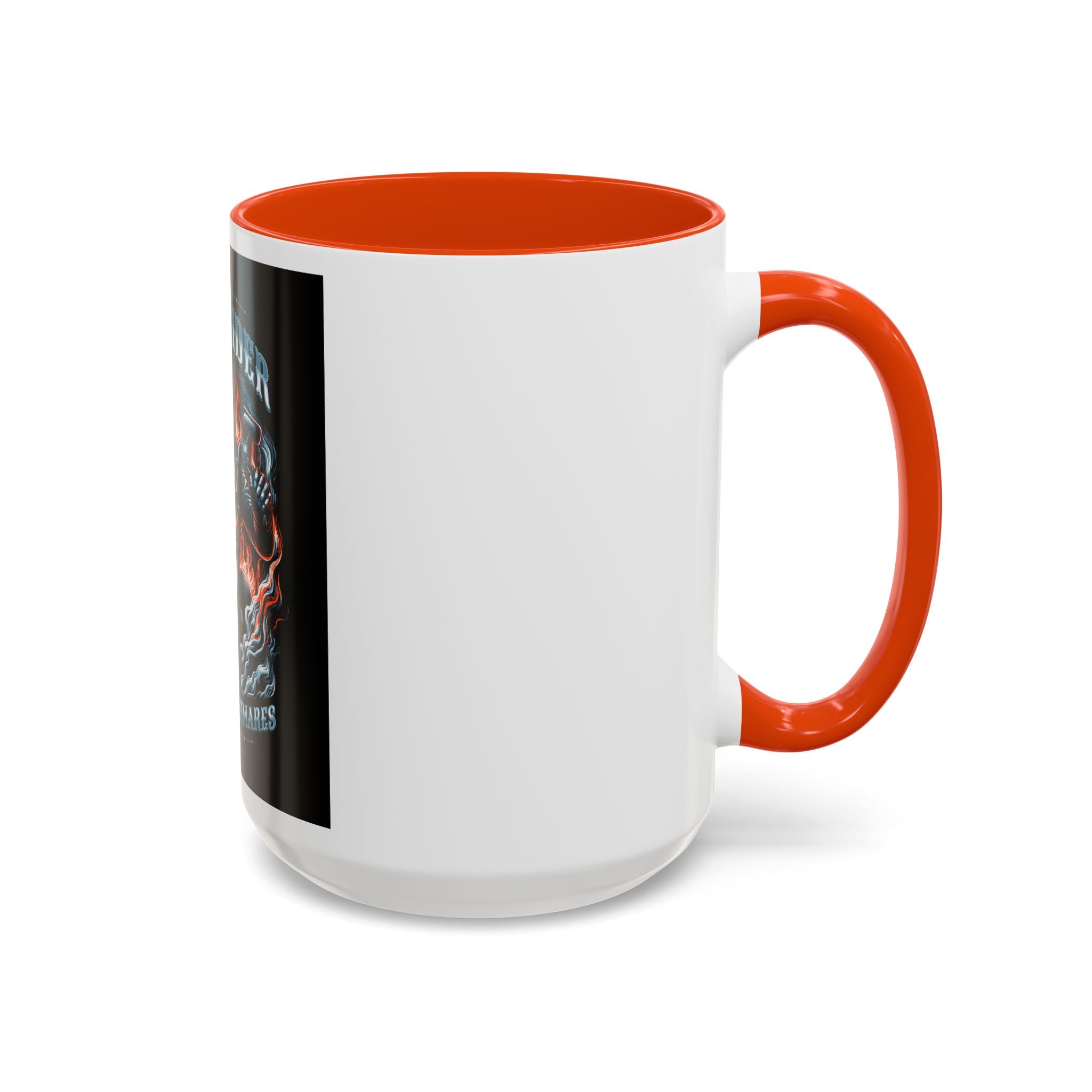 Skull Rider Motorcycle Mug – "Born of Nightmares" Biker Coffee Cup (11oz/15oz)