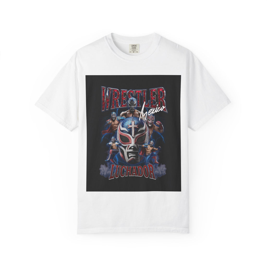 Wrestler Luchador Graphic T-Shirt — Mexican Masked Wrestling Tee