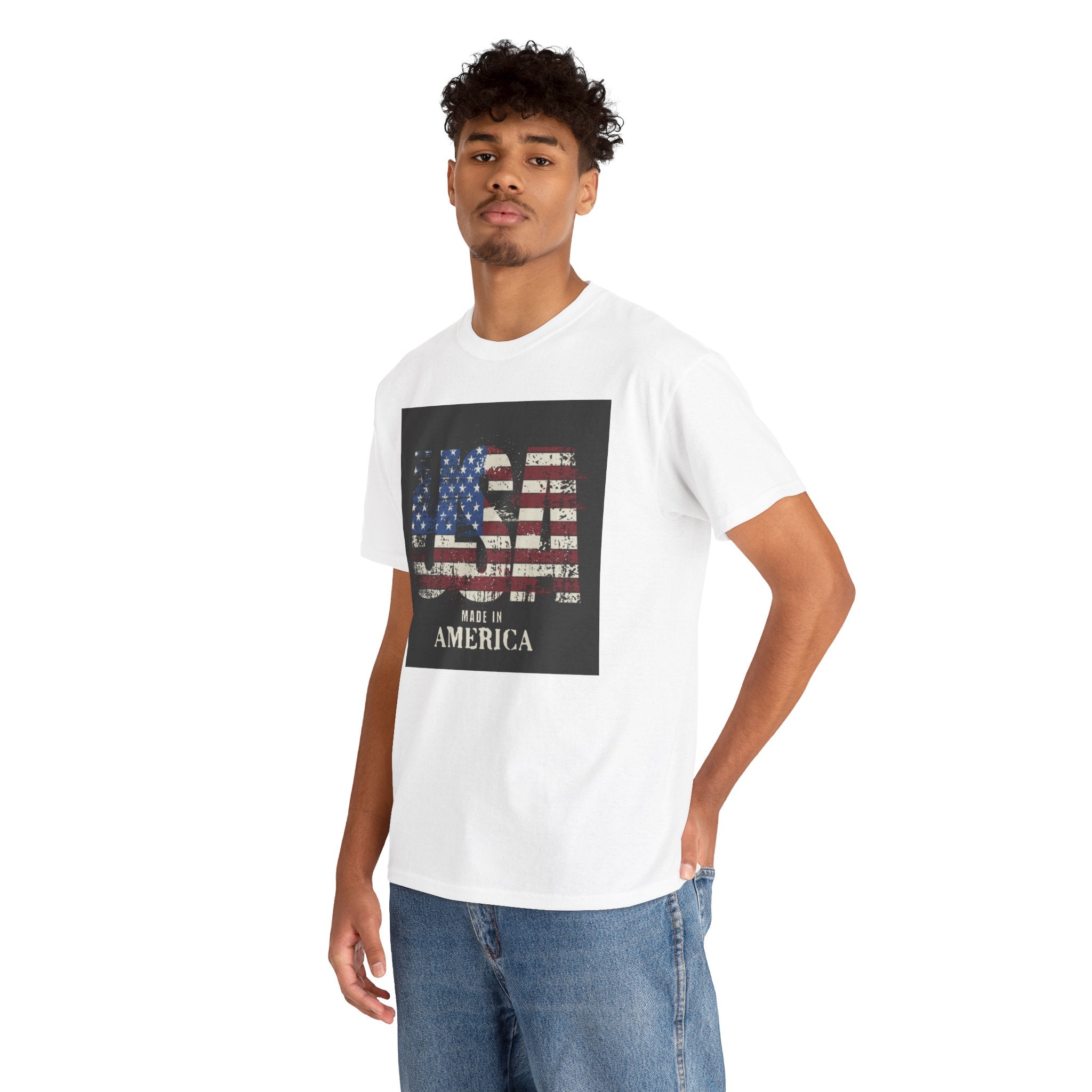 USA Flag 'Made in America' T-Shirt