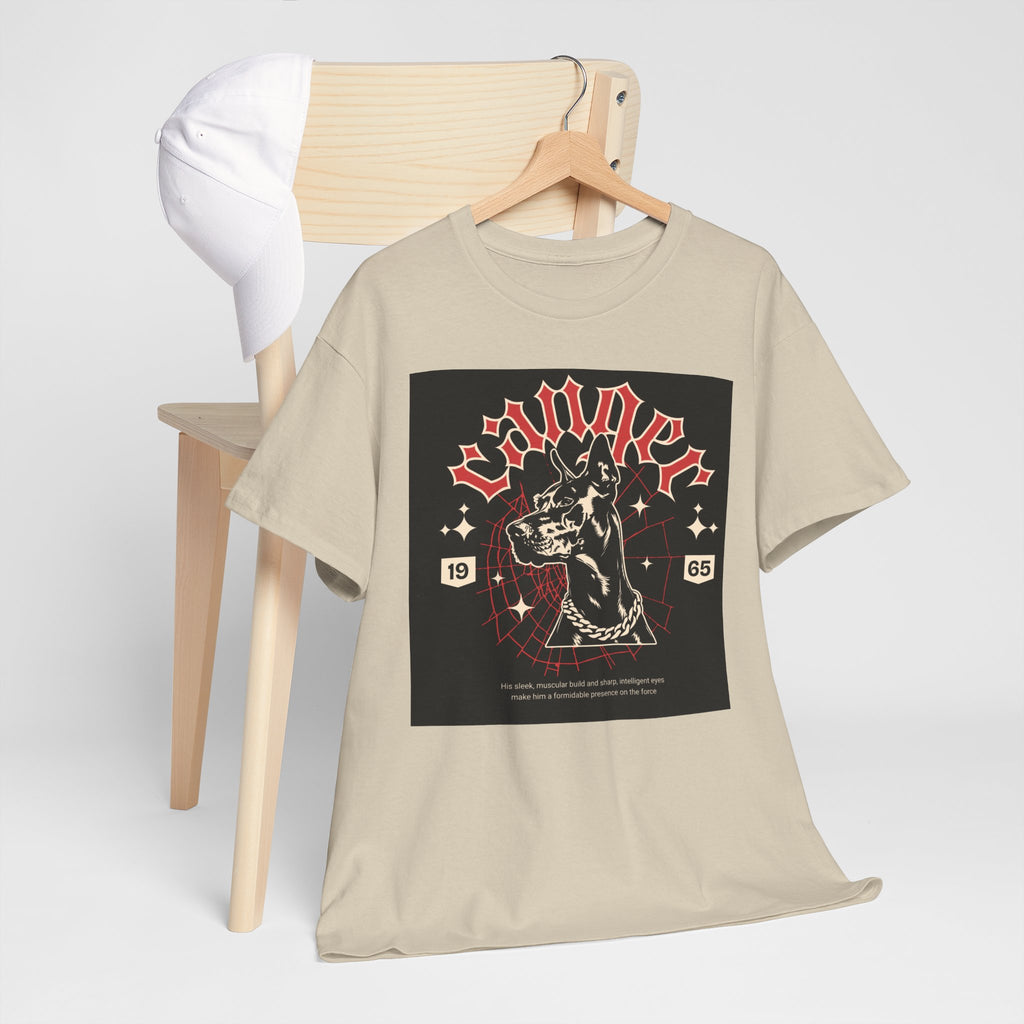 Vintage Gothic Cat Tee — 'Witchery' Retro Occult Graphic T-Shirt