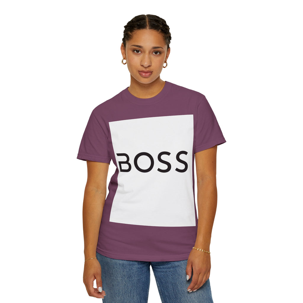 BOSS Graphic T-Shirt — Bold Minimalist Logo Tee for Confident Style