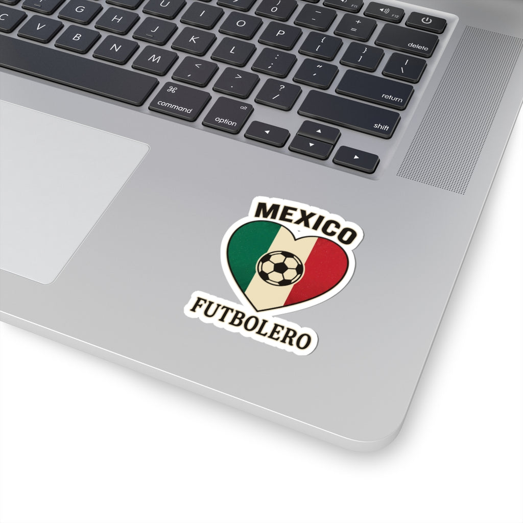 Mexico Futbolero Heart Sticker | Soccer Pride, Mexican Flag Colors
