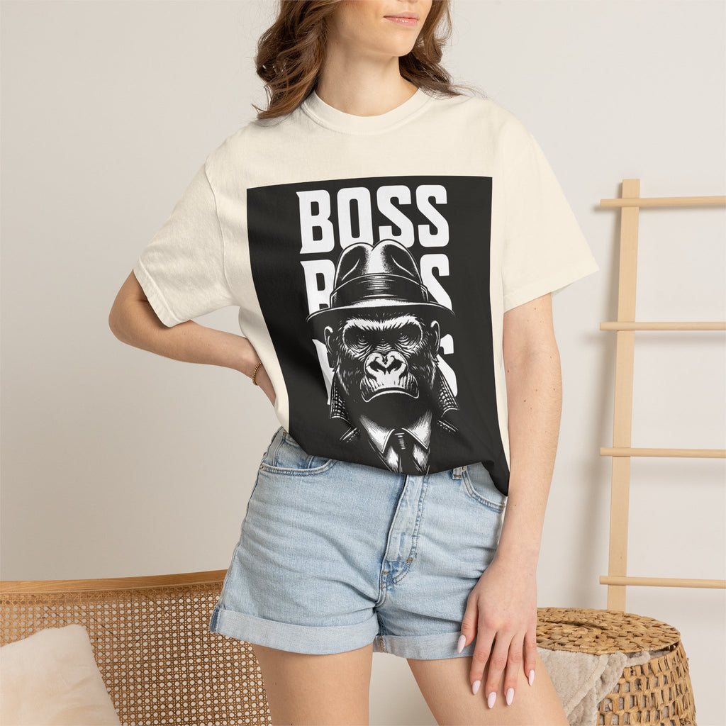 Boss Ape T-Shirt — Graphic "BOSS" Monkey Suit Tee