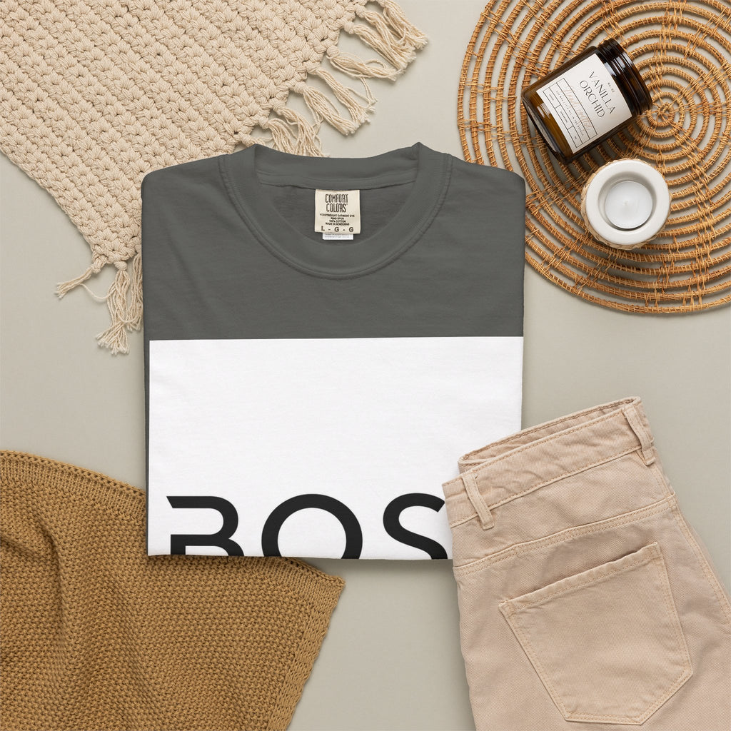 BOSS Graphic T-Shirt — Bold Minimalist Logo Tee for Confident Style