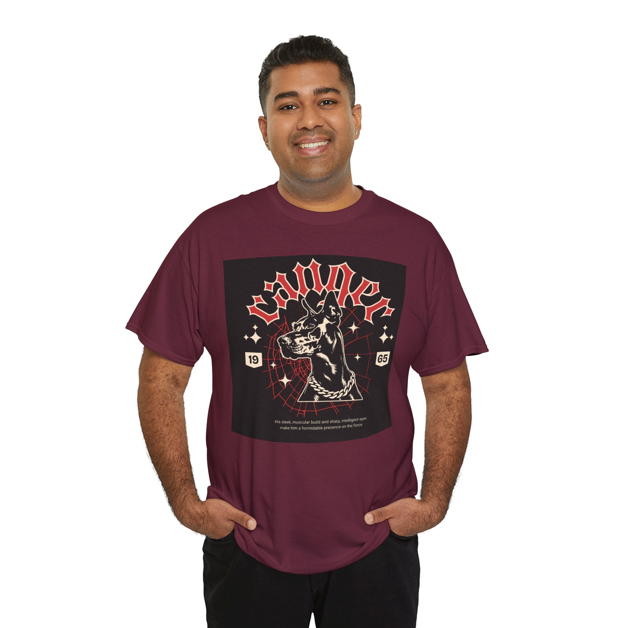 Vintage Gothic Cat Tee — 'Witchery' Retro Occult Graphic T-Shirt