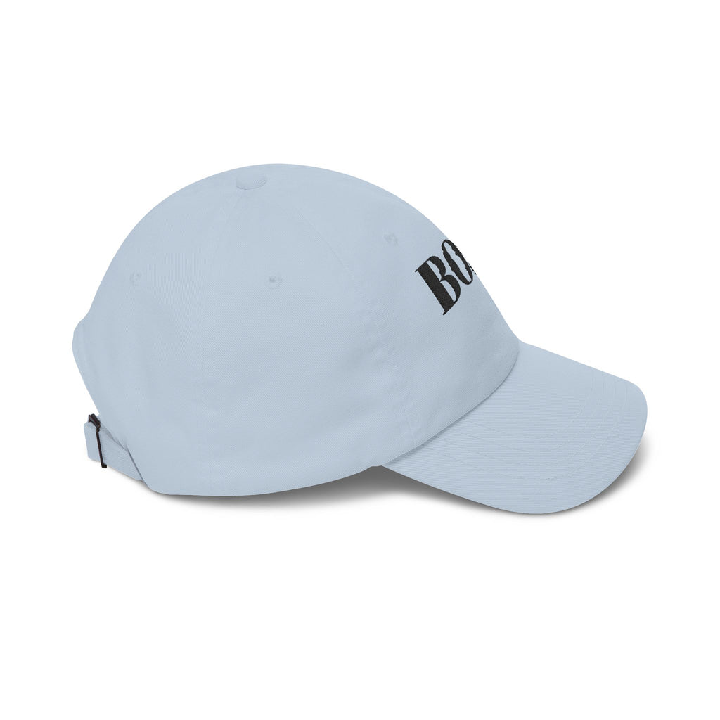 BOSS Embroidered Dad Cap - Classic White Baseball Hat