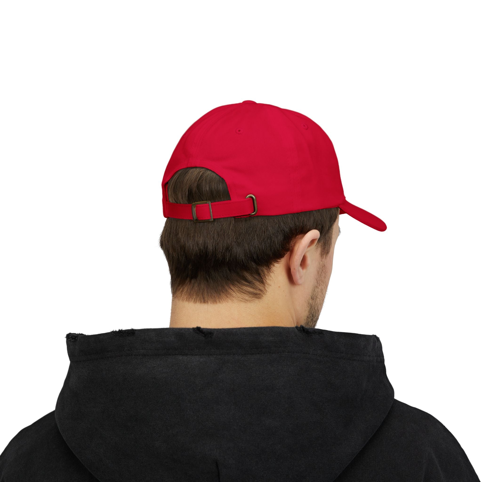 BOSS Embroidered Dad Cap - Classic White Baseball Hat