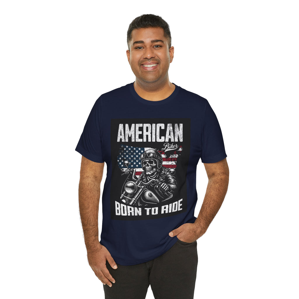 Born to Ride American Biker T-Shirt