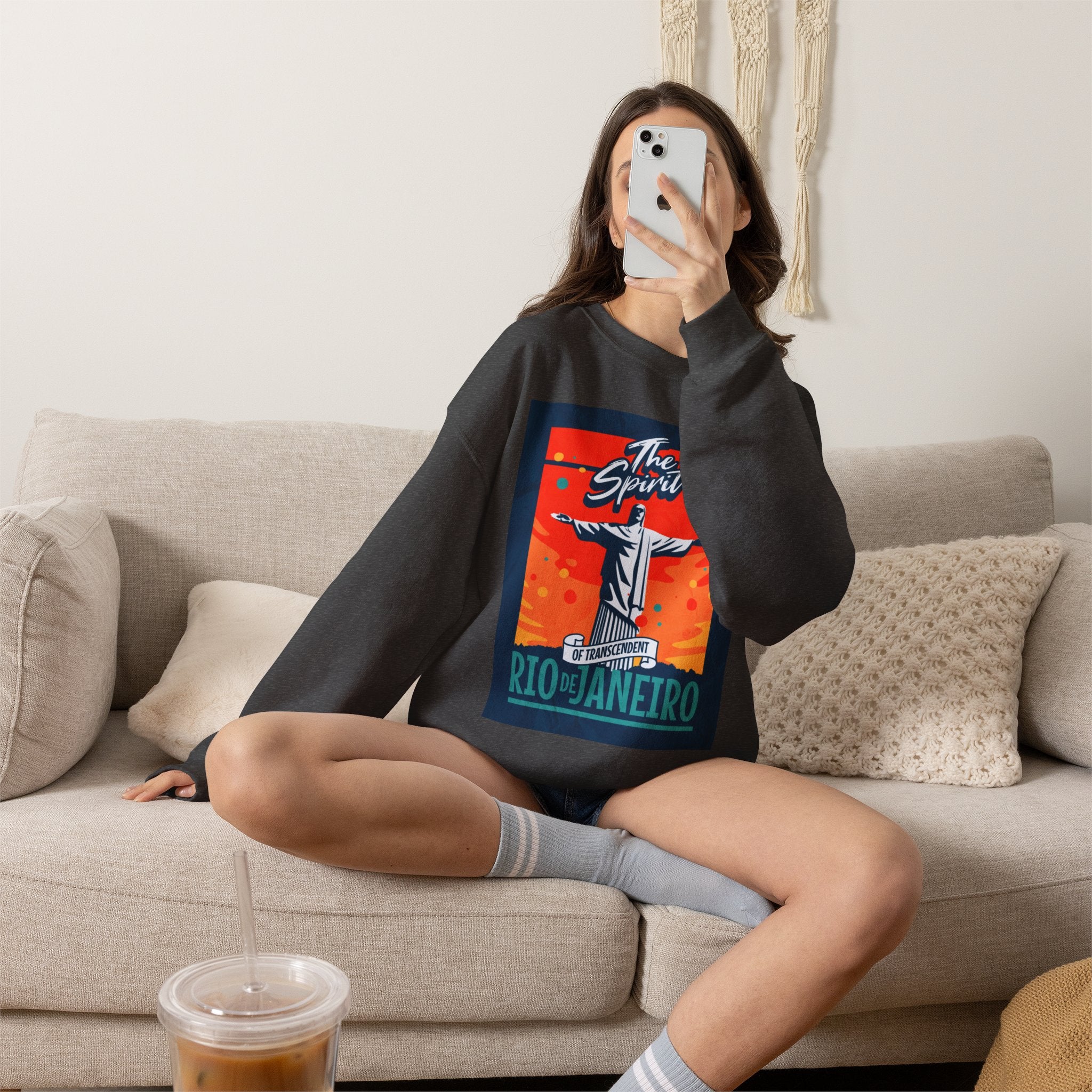Rio de Janeiro 'The Spirit' Crewneck Sweatshirt