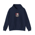 Ro! Ro! Ro! Viking Ship Hoodie | Norway Football Supporter, Red White Blue