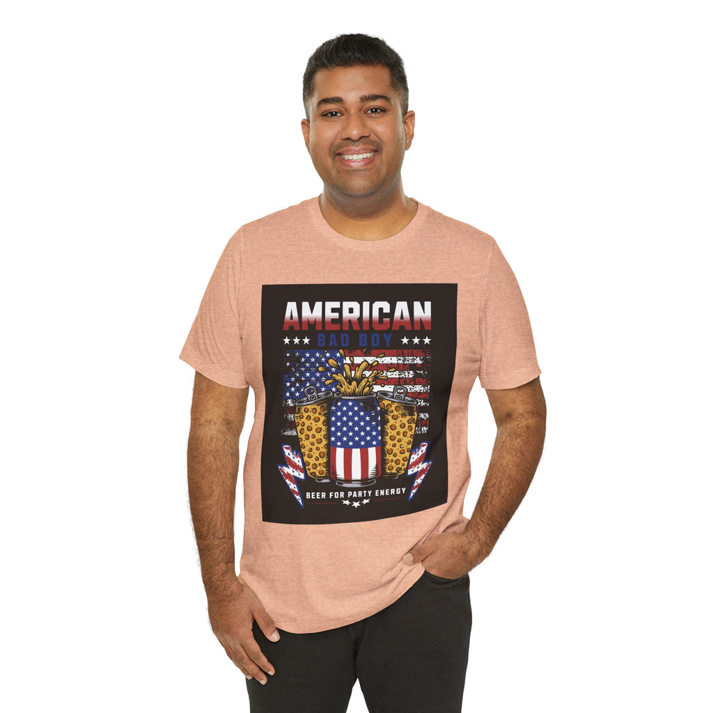 American Bad Boy Beer & BBQ T-Shirt
