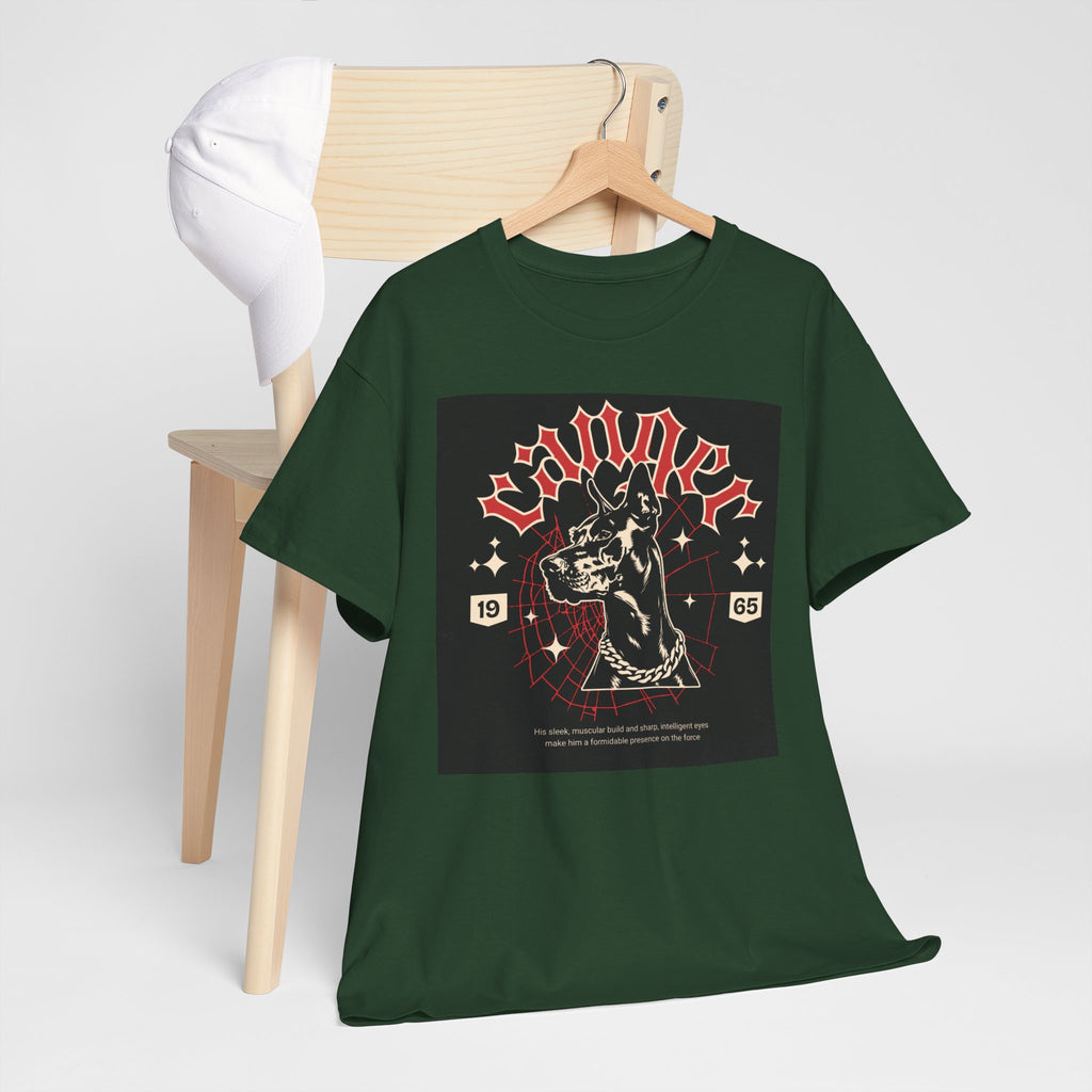 Vintage Gothic Cat Tee — 'Witchery' Retro Occult Graphic T-Shirt