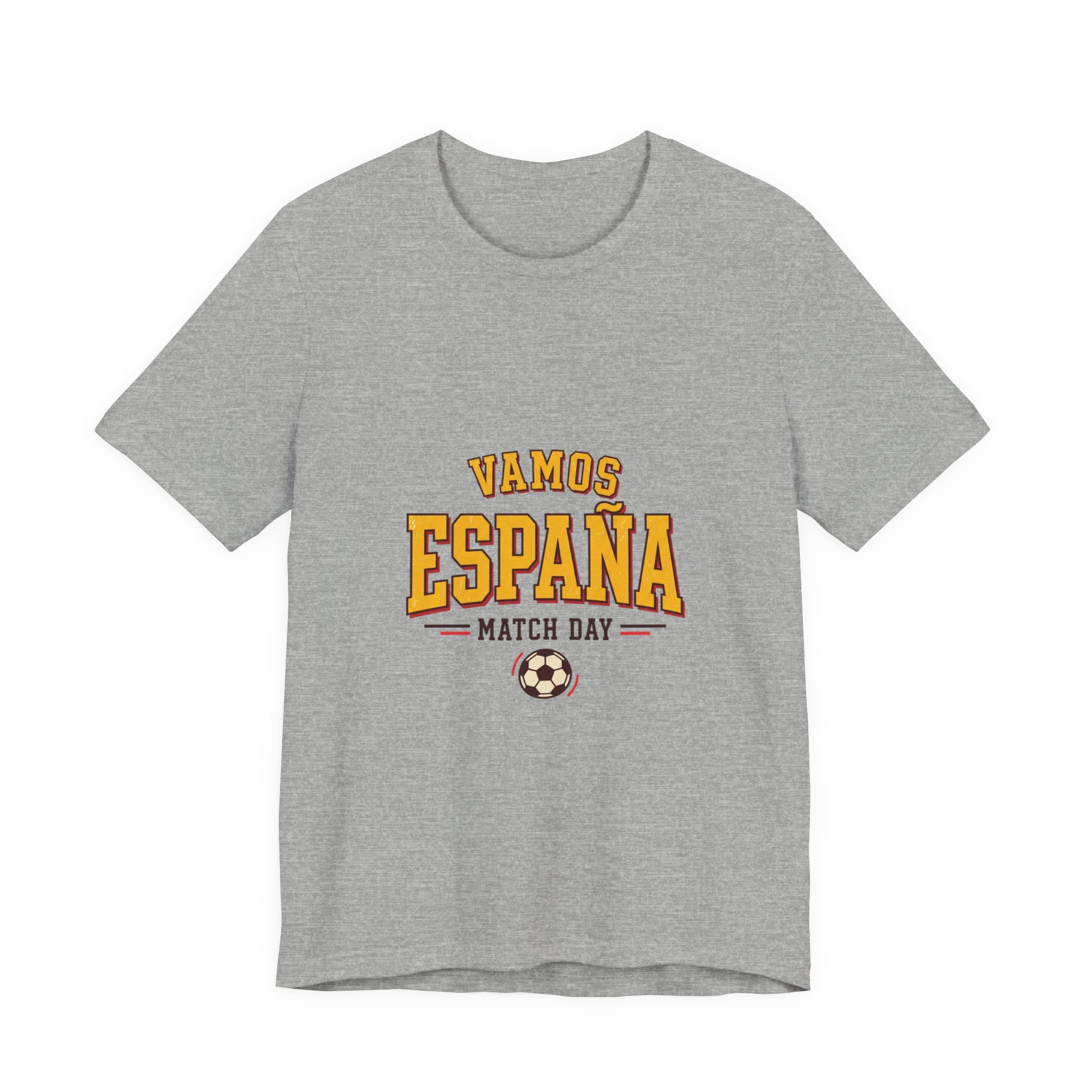 Vamos España Match Day Tee | Spain Soccer Pride, Flag Colors