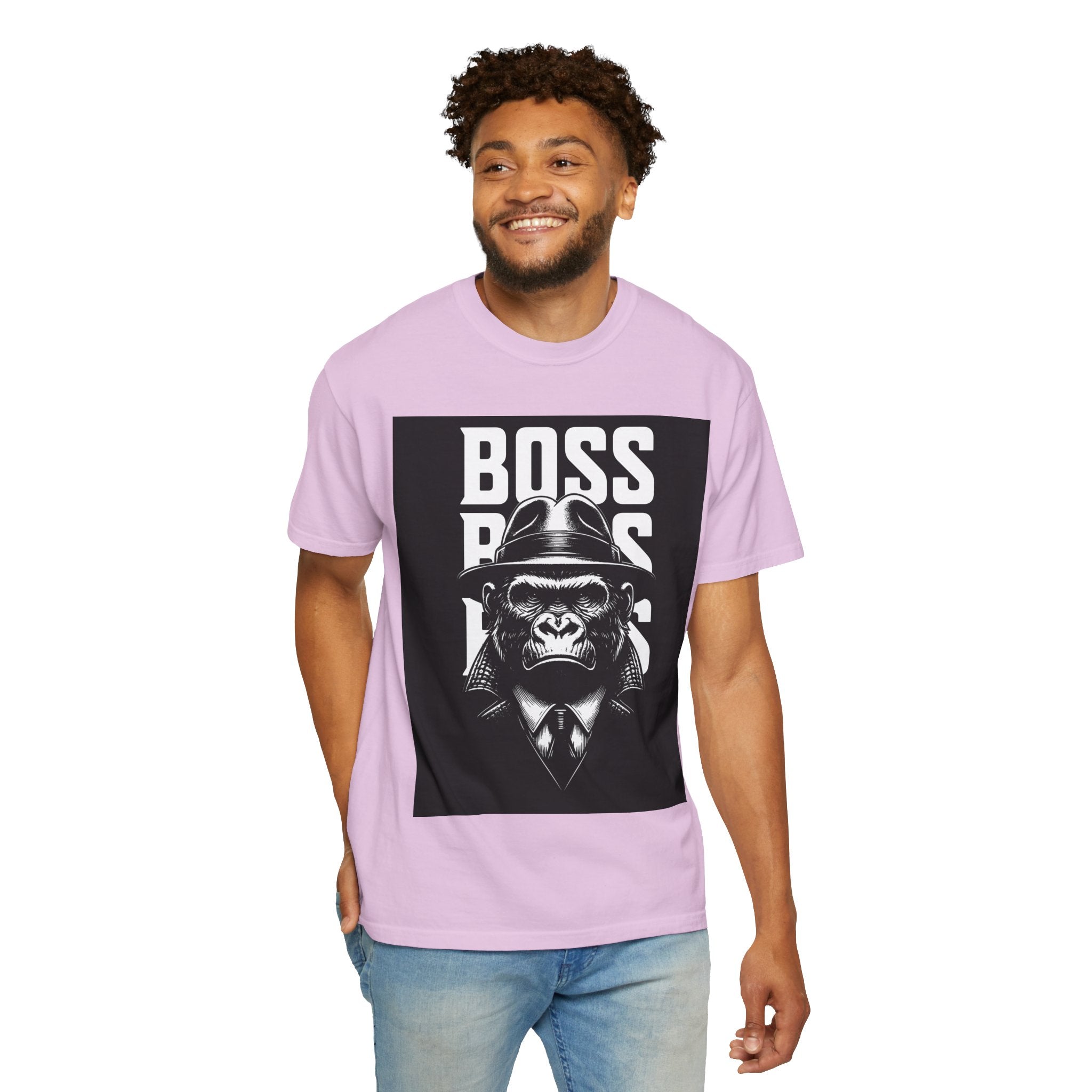 Boss Ape T-Shirt — Graphic "BOSS" Monkey Suit Tee