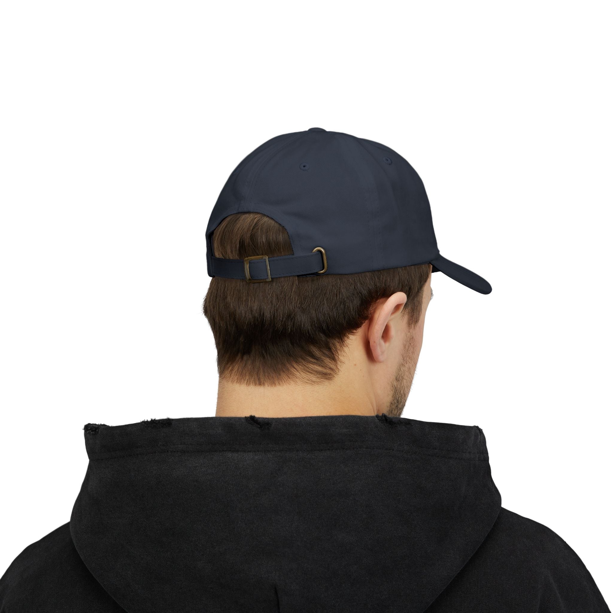 BOSS Embroidered Dad Cap - Classic White Baseball Hat