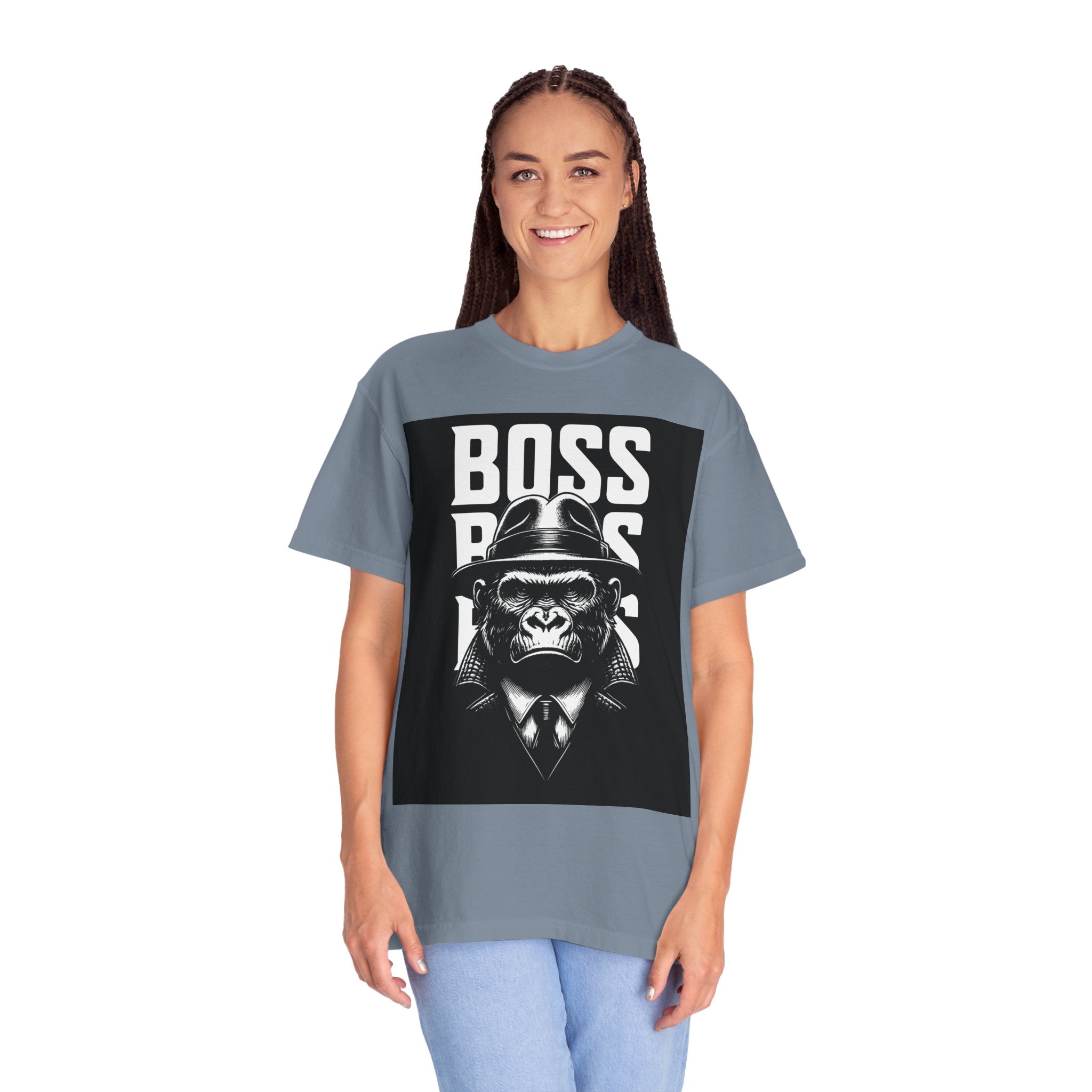 Boss Ape T-Shirt — Graphic "BOSS" Monkey Suit Tee
