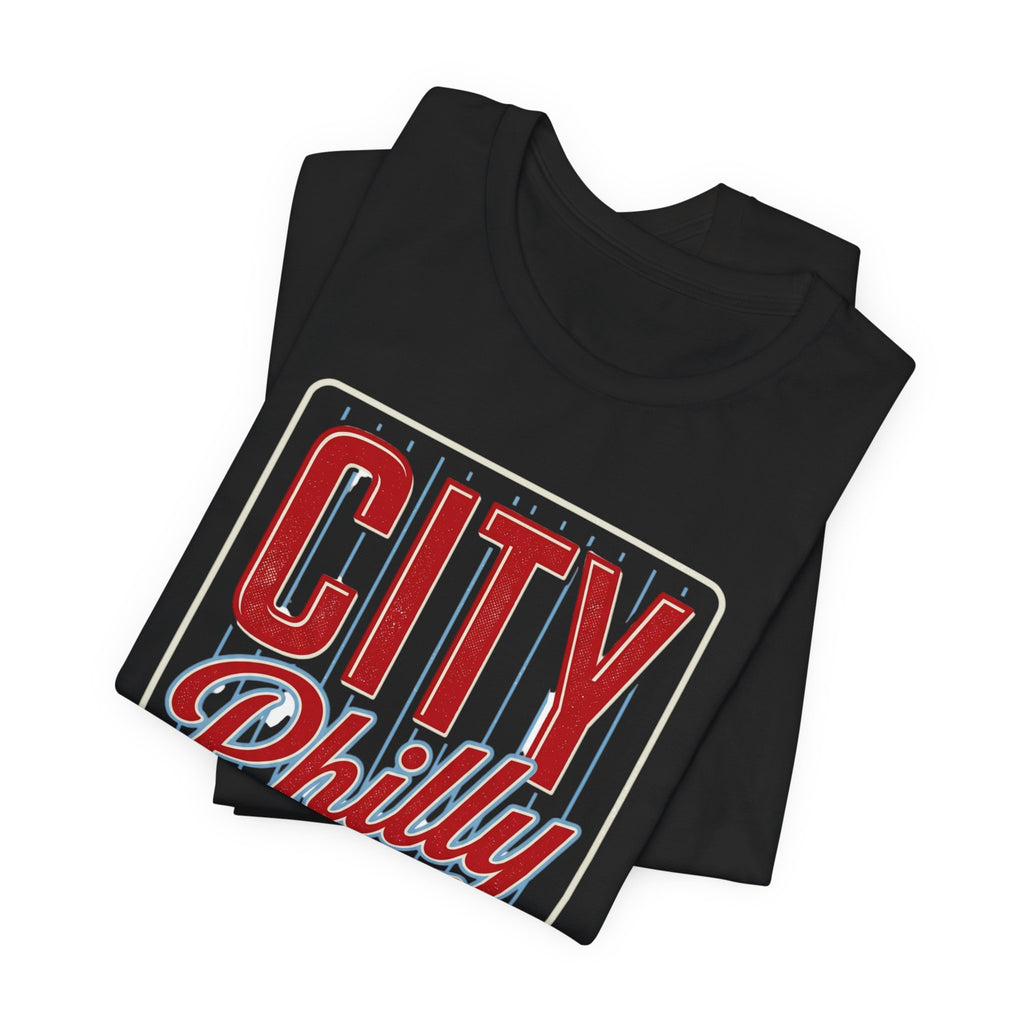 City Philly Baseball Tee | Philadelphia Baseball Pride, Local City Sportswear