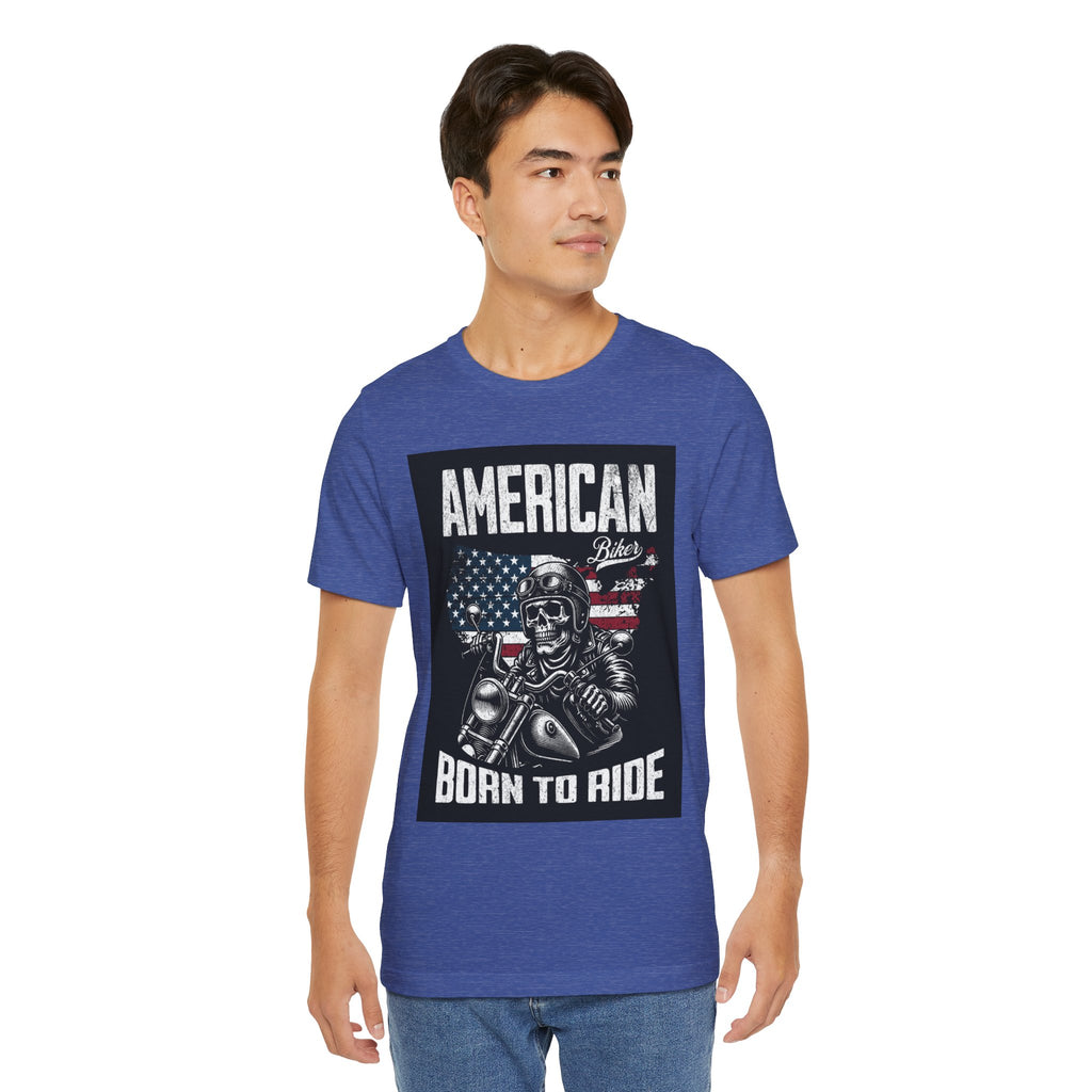 Born to Ride American Biker T-Shirt