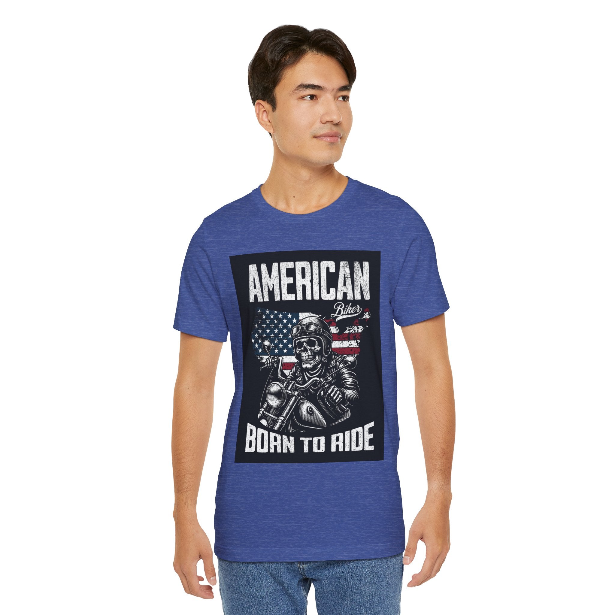 Born to Ride American Biker T-Shirt