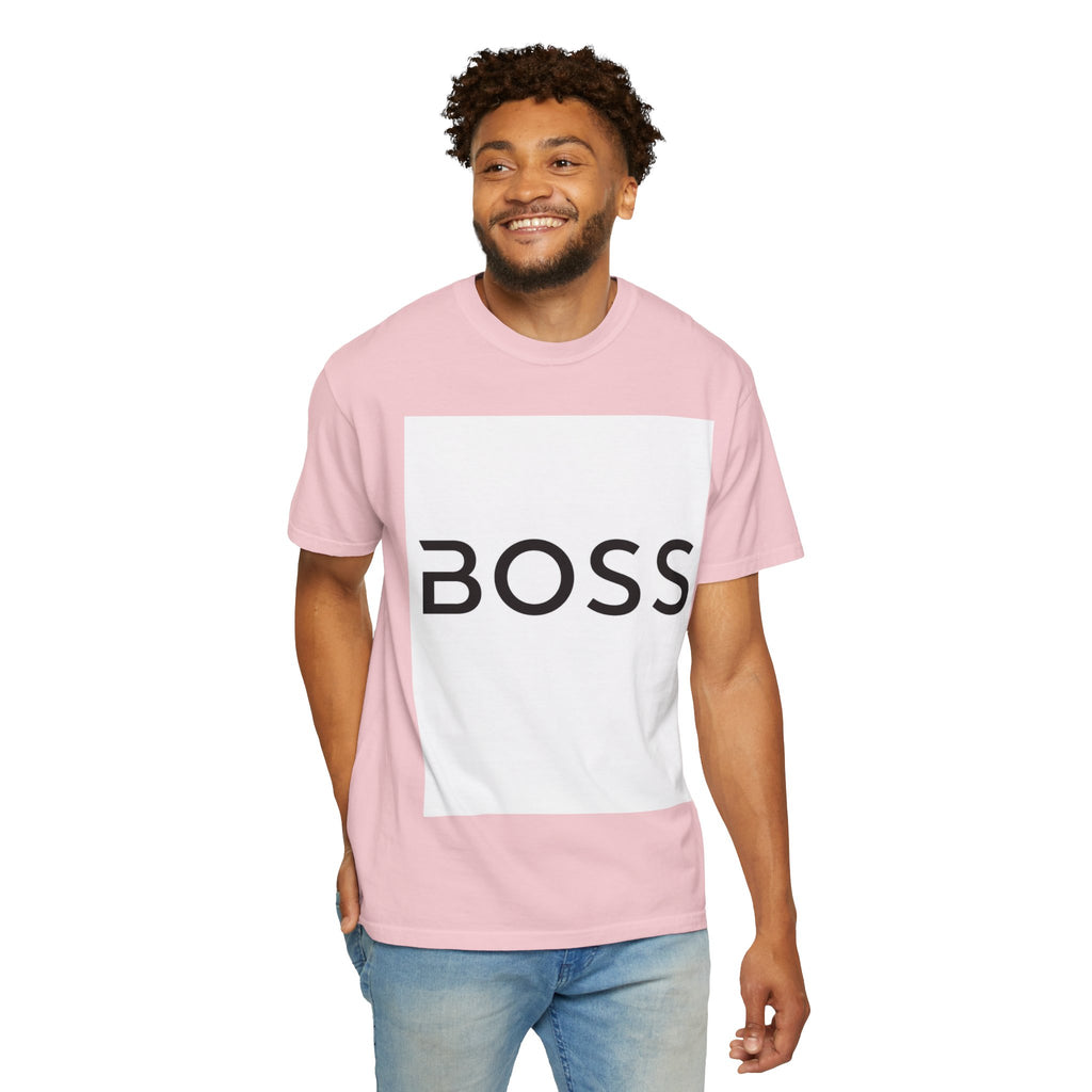 BOSS Graphic T-Shirt — Bold Minimalist Logo Tee for Confident Style