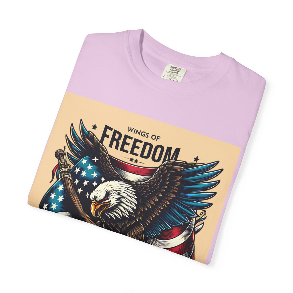 Freedom Eagle T-Shirt — Wings of America Patriotic Graphic Tee
