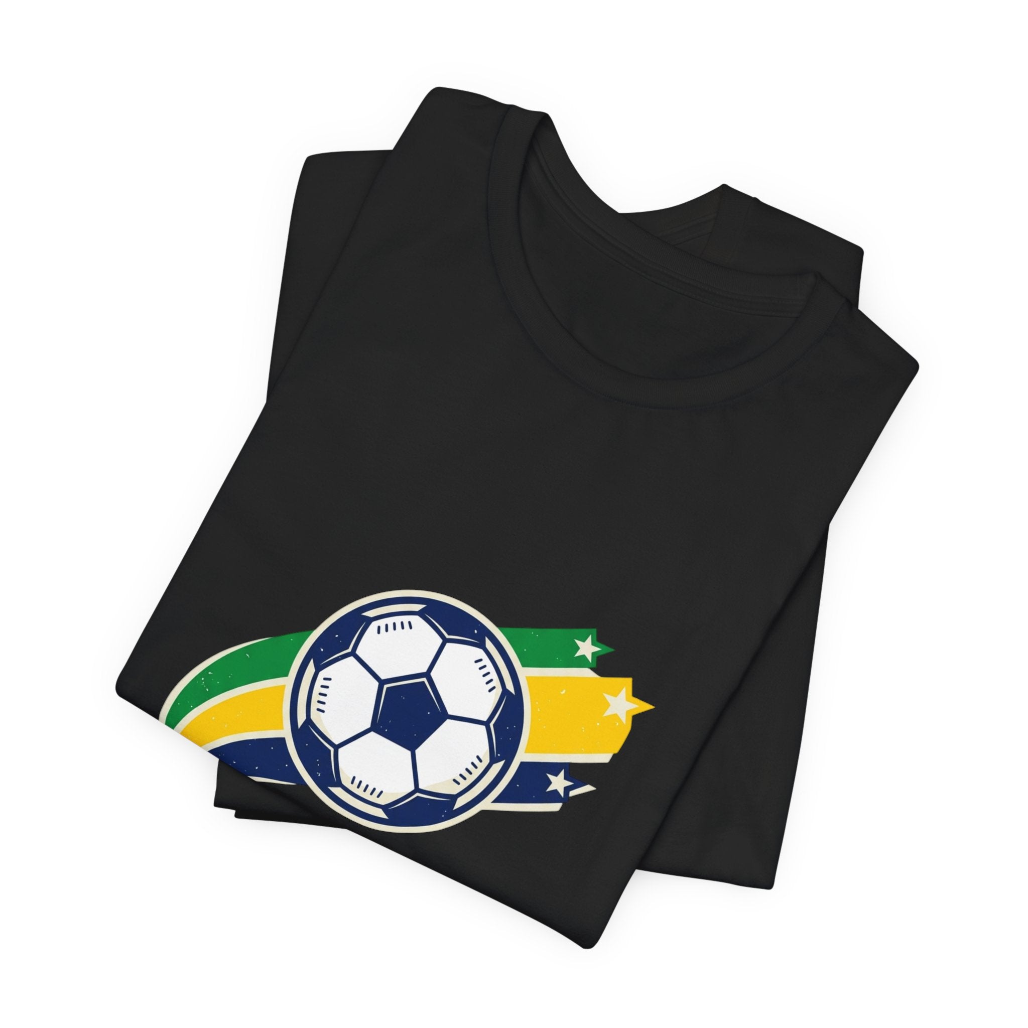 Futebol Brasil Soccer Tee | Brazil Flag Colors, National Pride Shirt