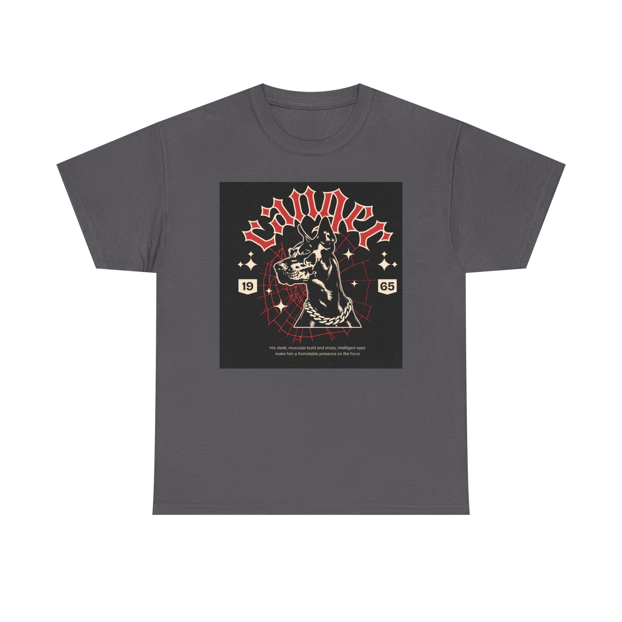 Vintage Gothic Cat Tee — 'Witchery' Retro Occult Graphic T-Shirt