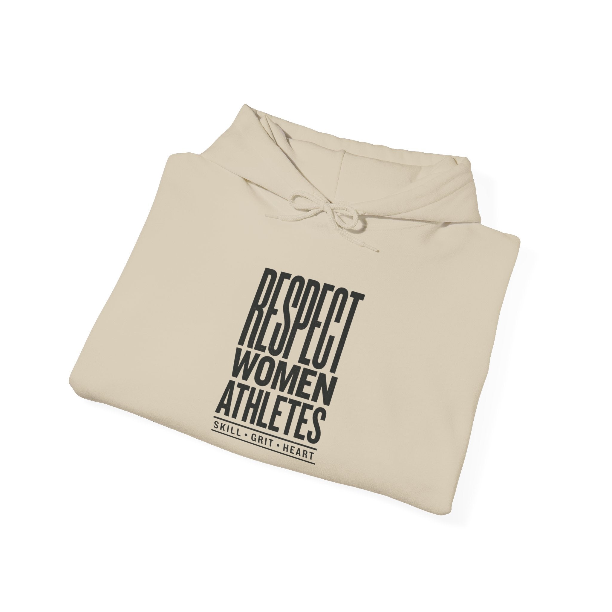 Respect Women Athletes Hoodie | Women's Sports Fandom, Athlete Support