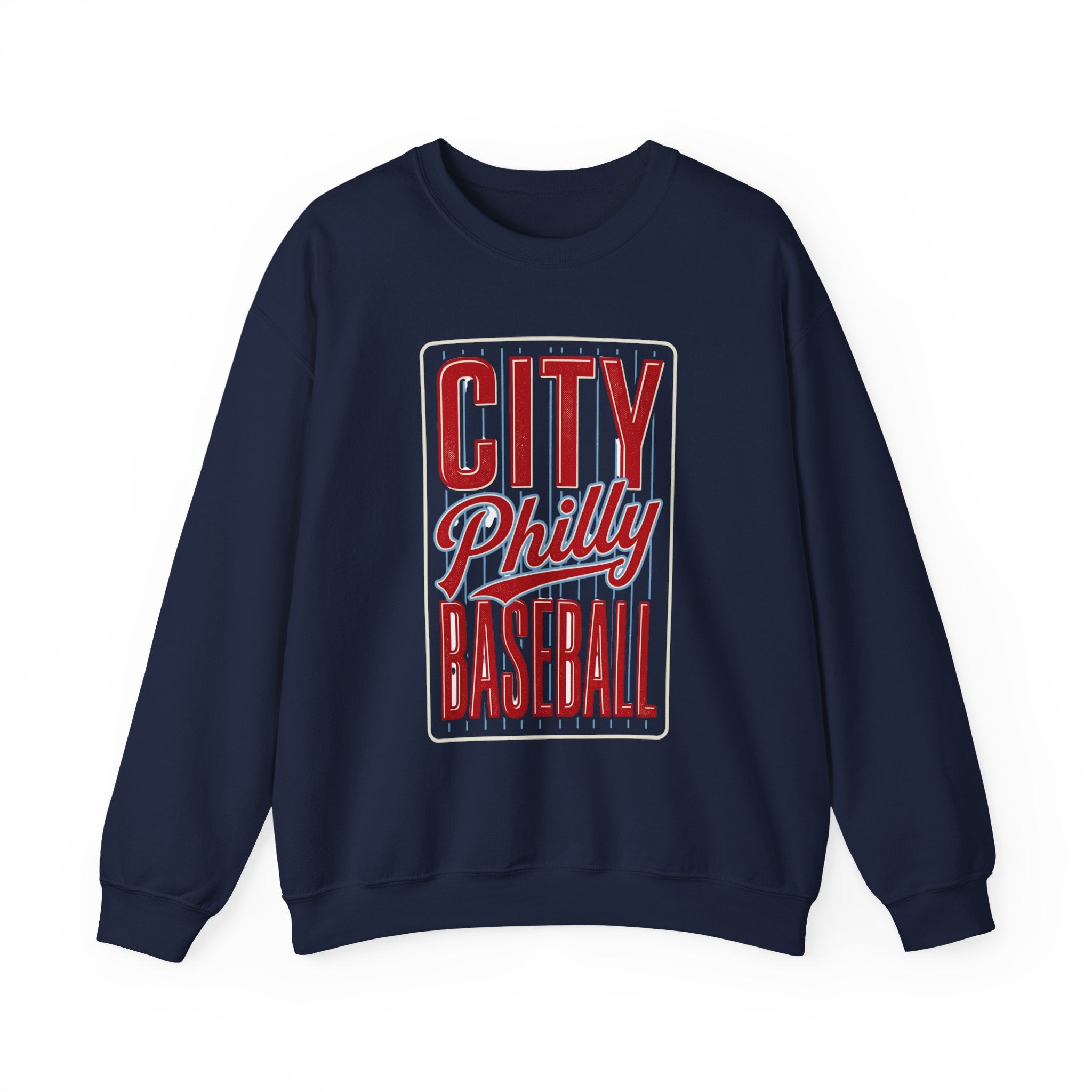 City Philly Baseball Sweatshirt | Regional Baseball Pride, City Sportswear