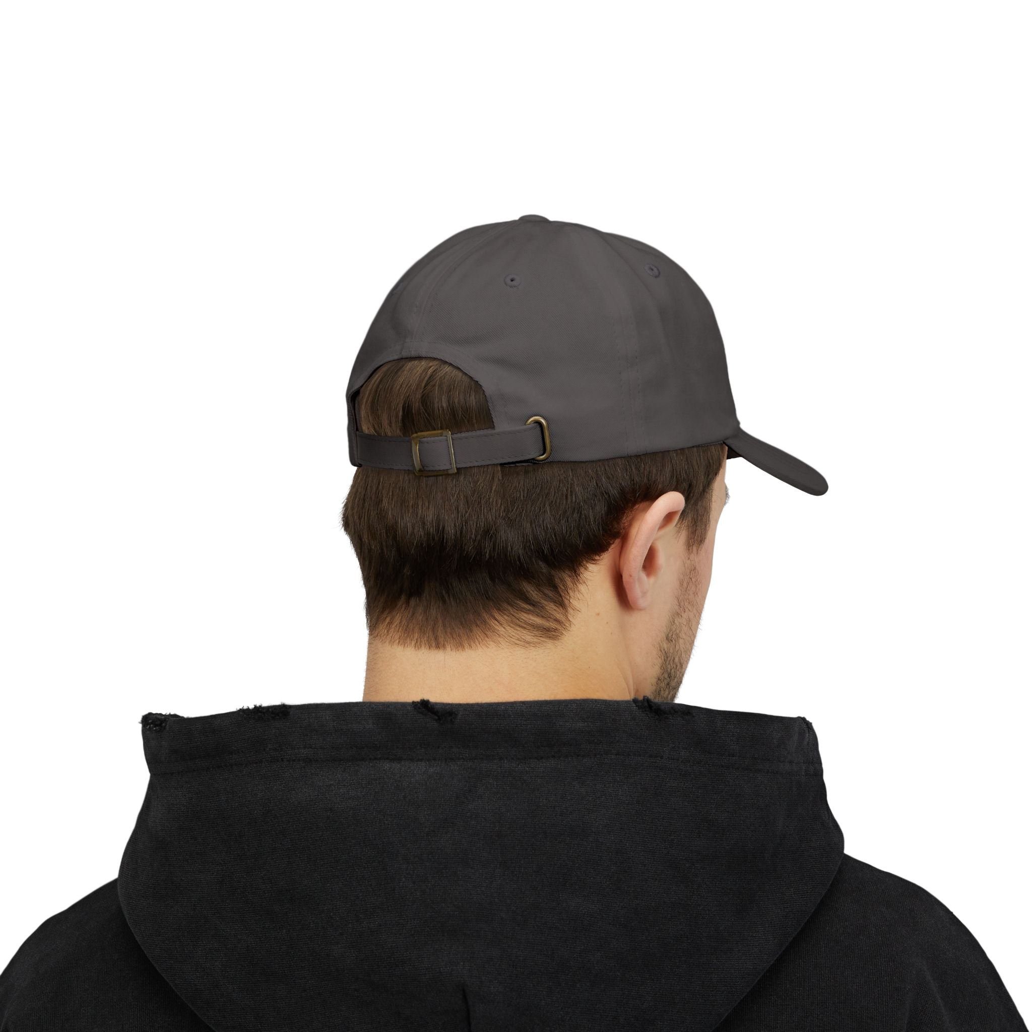 BOSS Embroidered Dad Cap - Classic White Baseball Hat