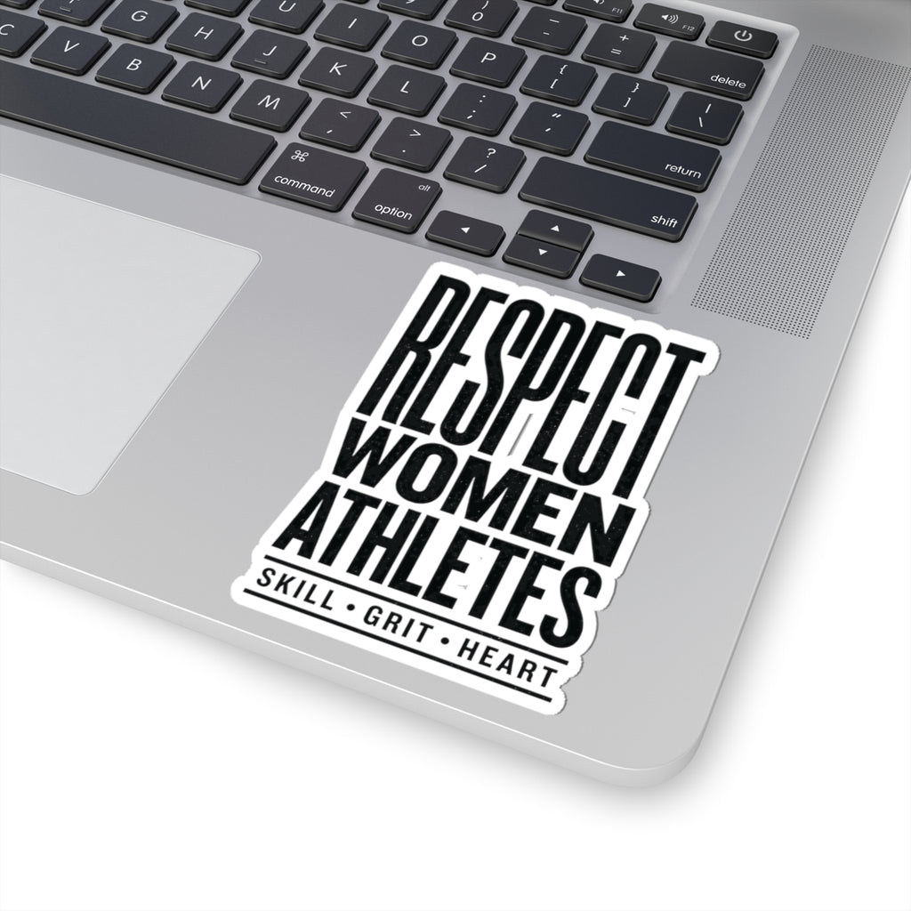 Respect Women Athletes Sticker | Women's Sports Fandom, Athlete Support